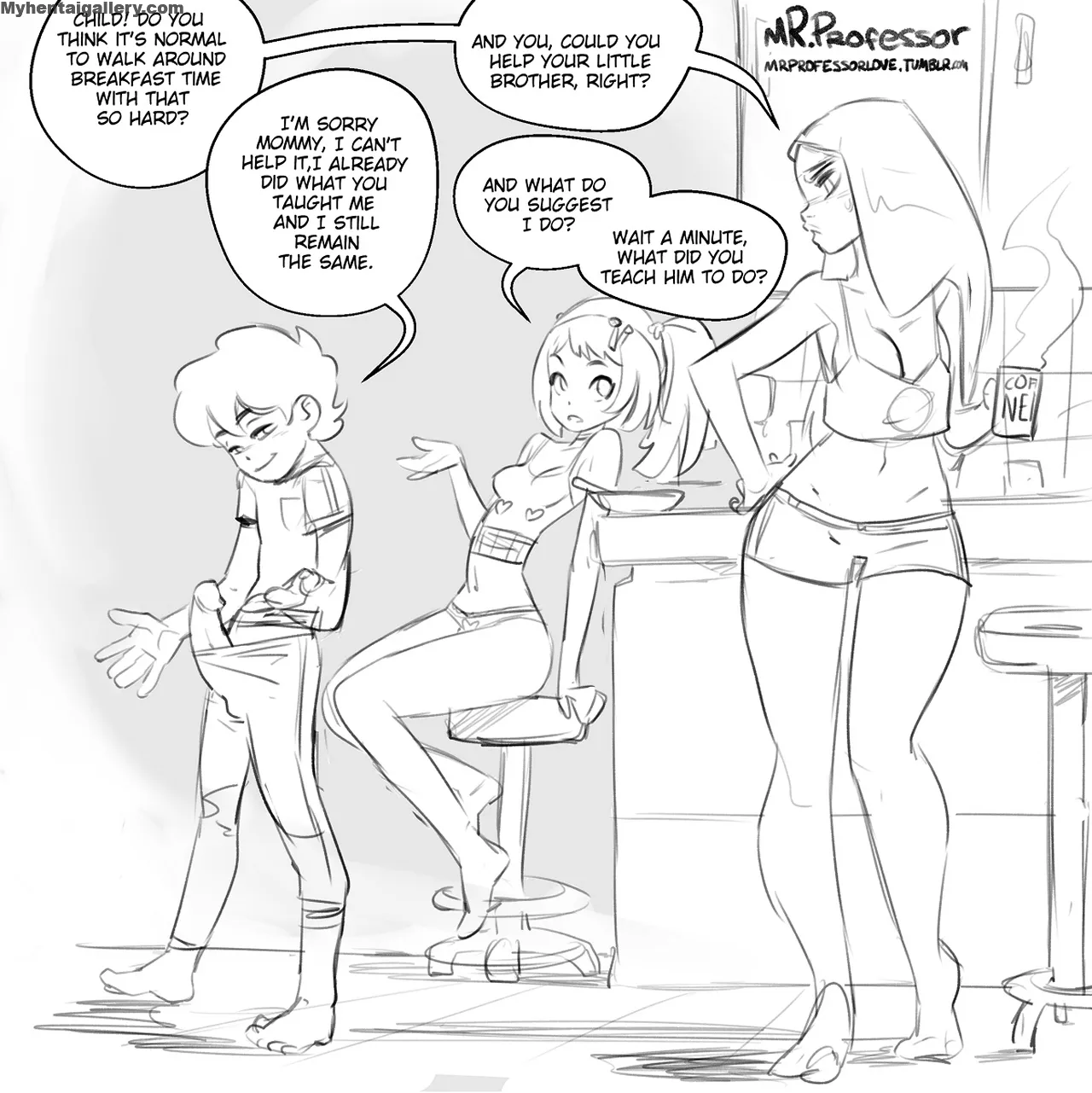 Mommy's Bakery 1 porno comics