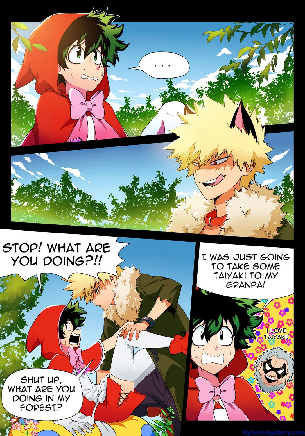 BakuDeku porno comics