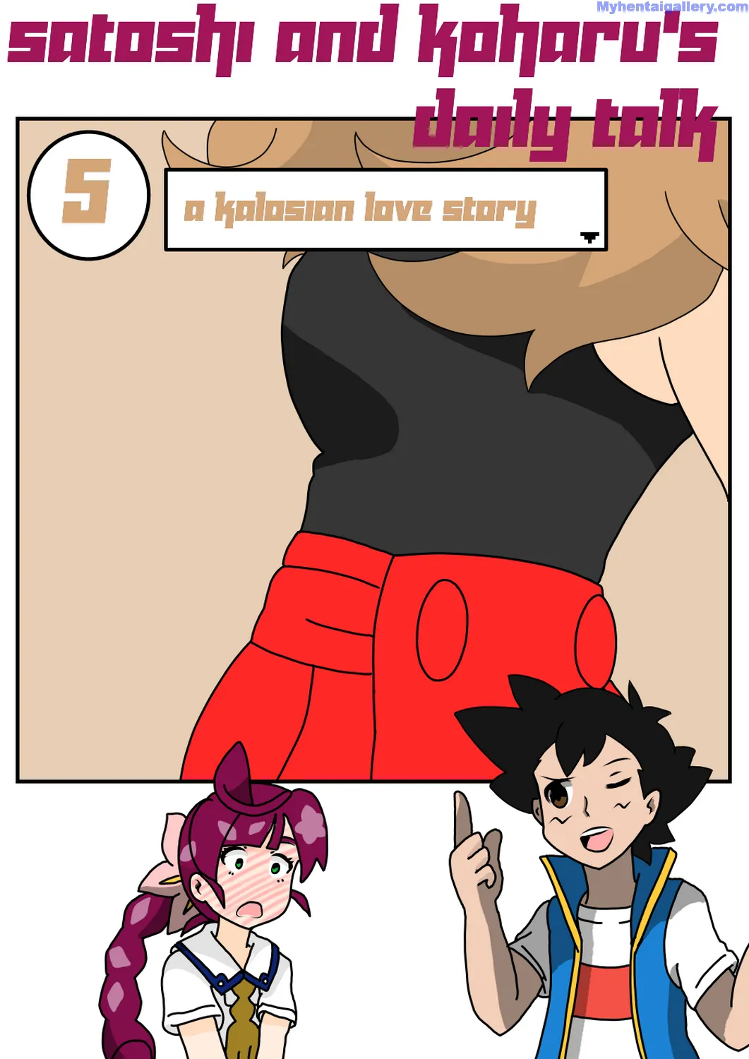 Satoshi And Koharu's Daily Talk 5 - A Kalosian Love Story porno comics