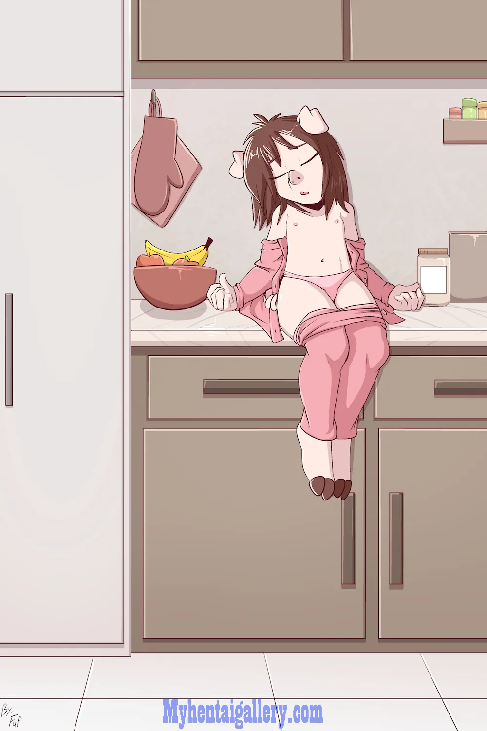 Dealing With A Drugged Piggy porno comics