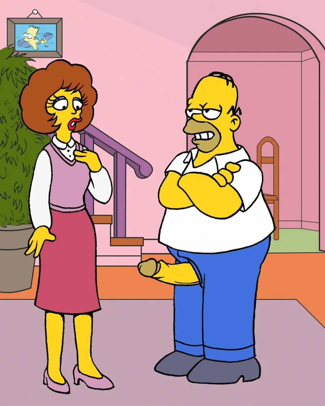 Flander's Invasion 3 porno comics