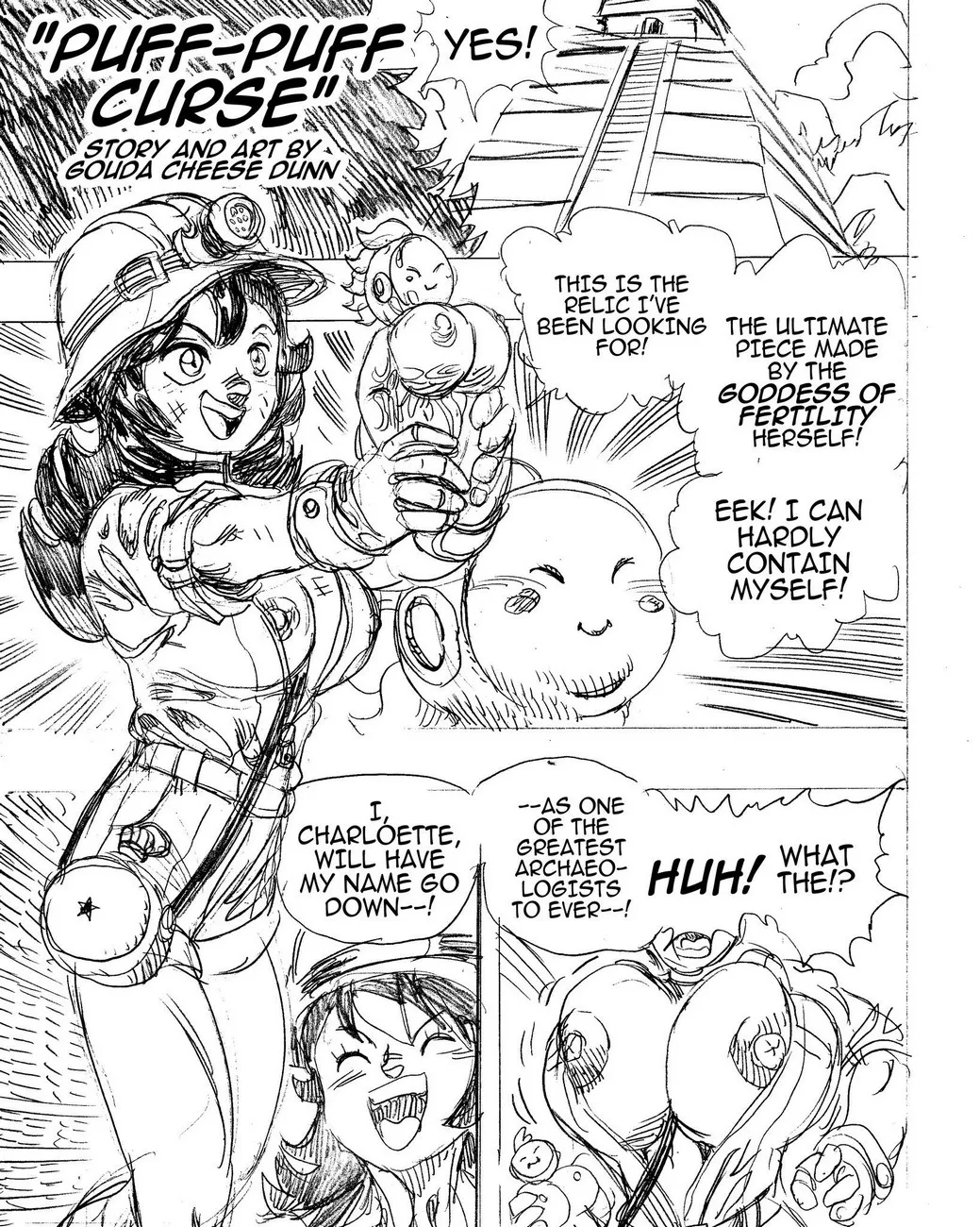 Puff-Puff Curse porno comics