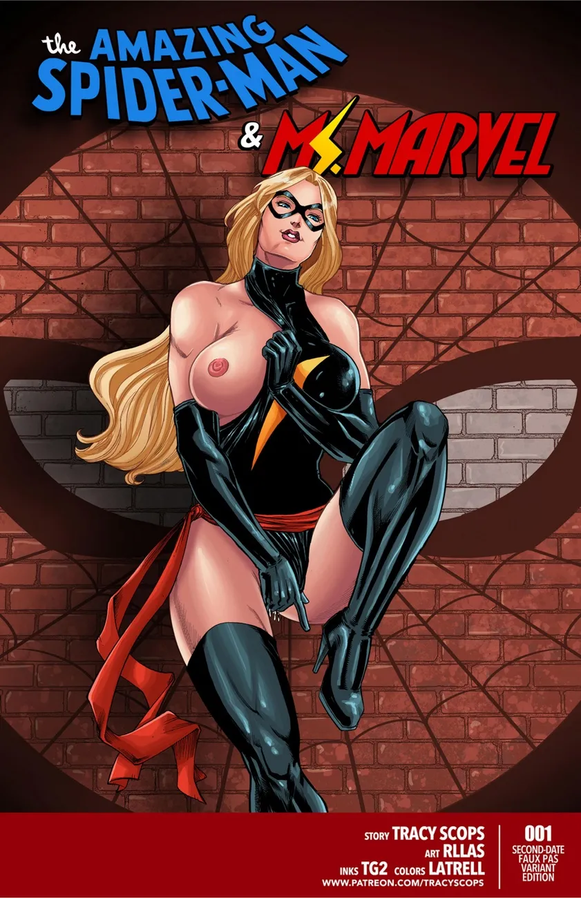 Spider-Man & Ms Marvel porno comics