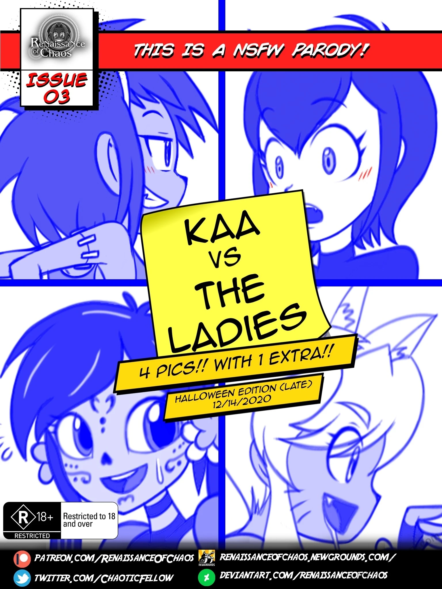 Kaa Vs The Ladies 3 porno comics