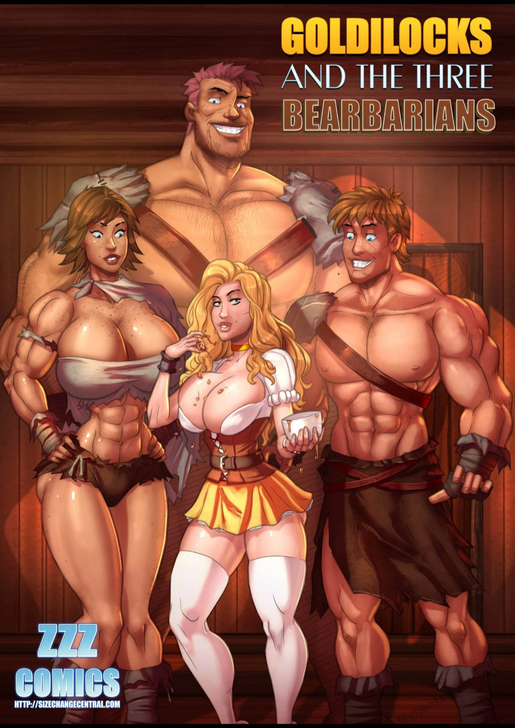 Goldilocks And The Three Bearbarians 1 porno comics