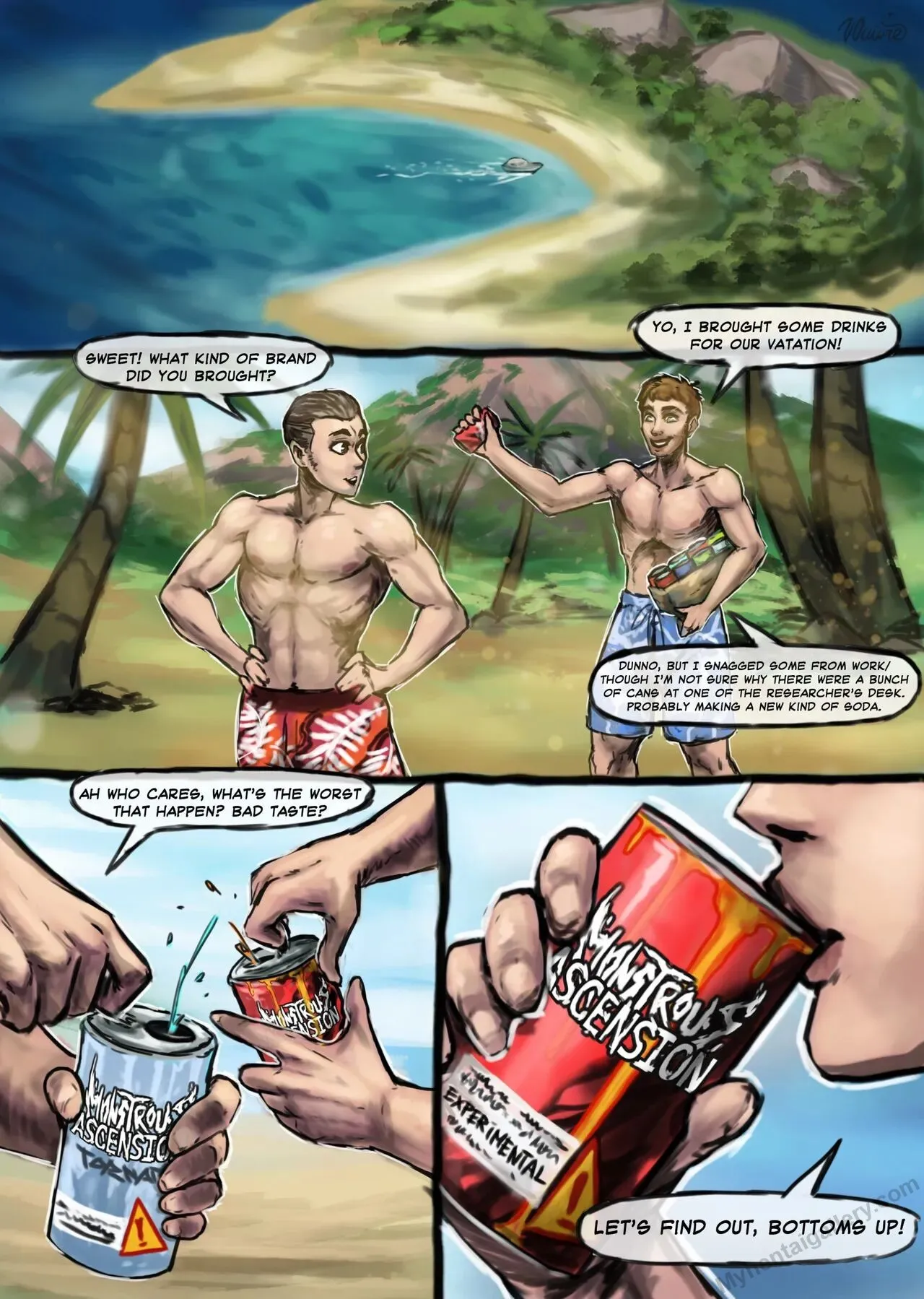 Monstrous Euphoria porno comics