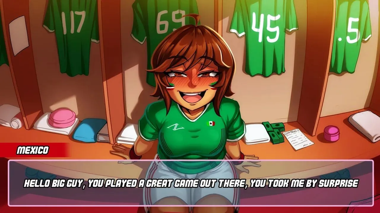 World Cup Girls - Mexico porno comics Cover