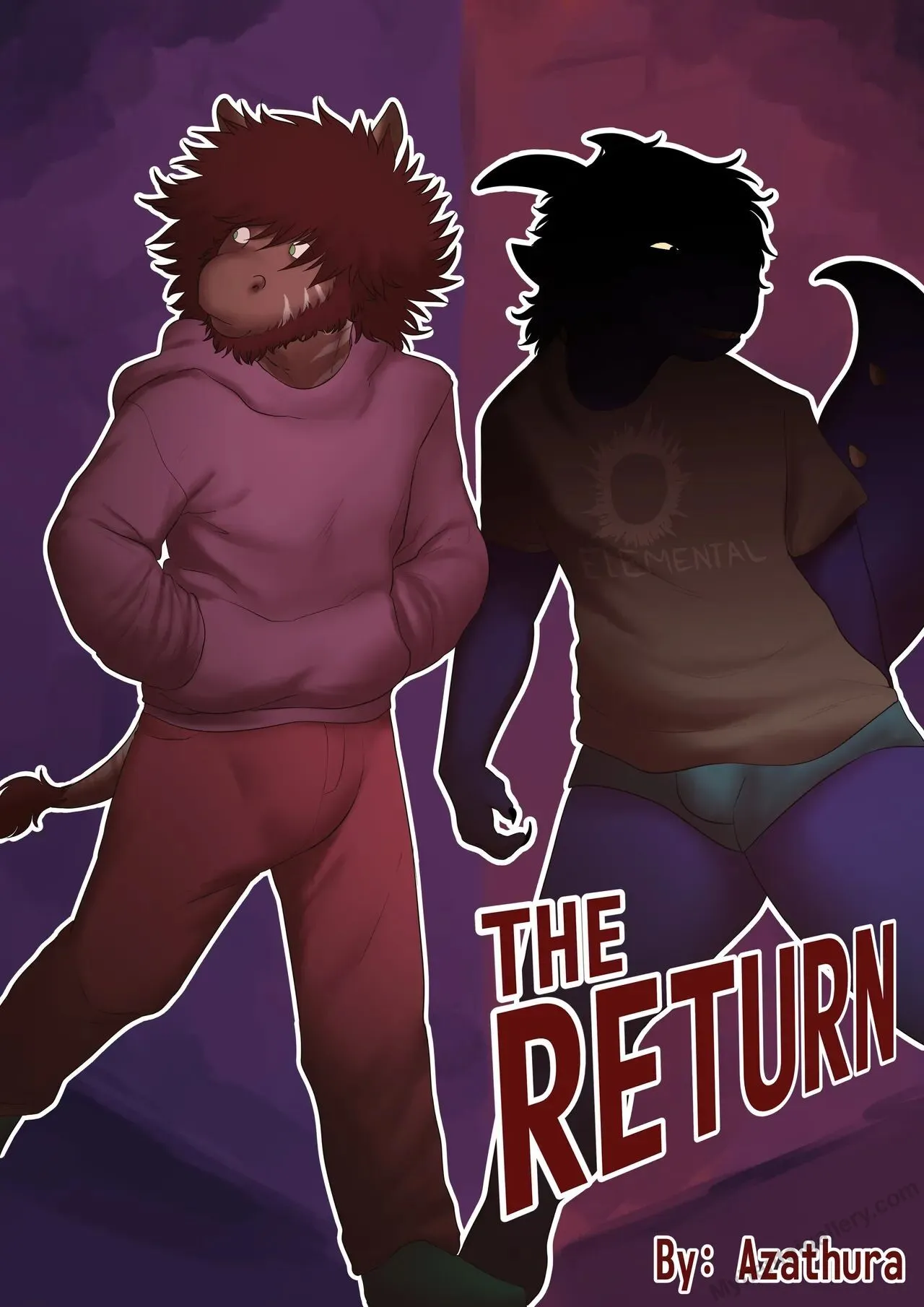 The Return porno comics Cover