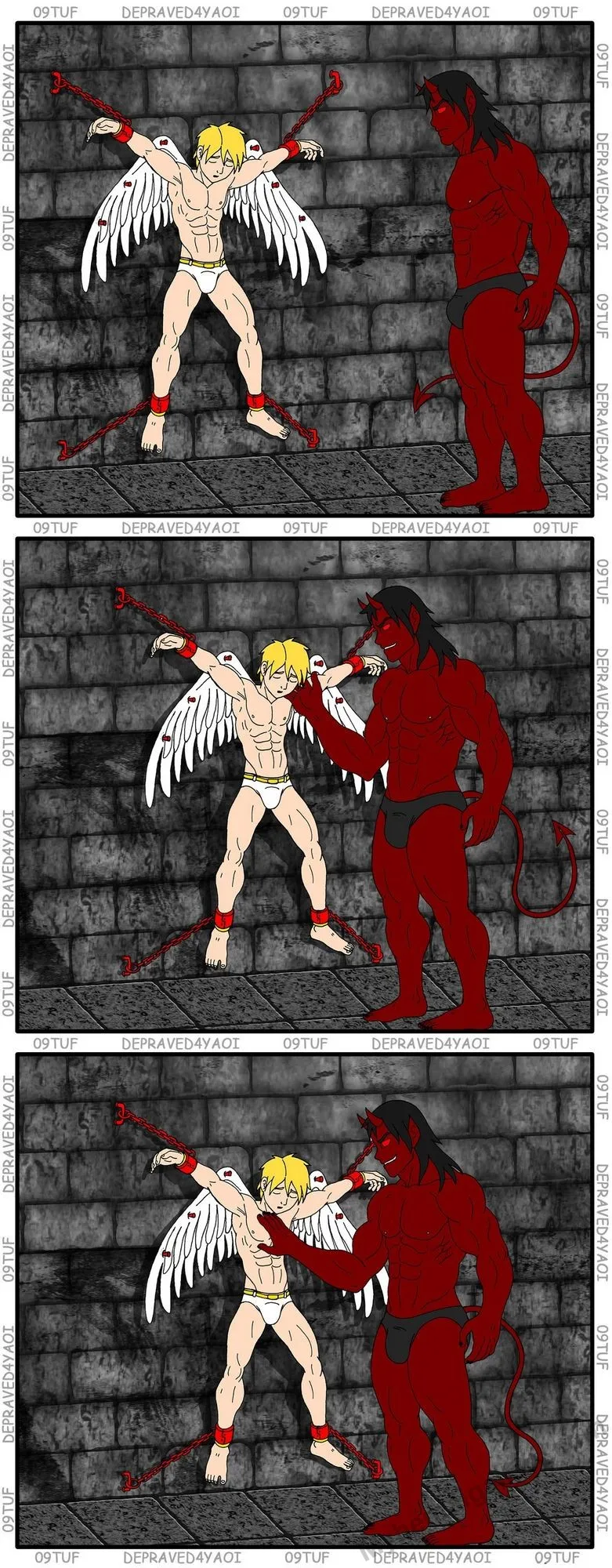 Michael And The Demon porno comics
