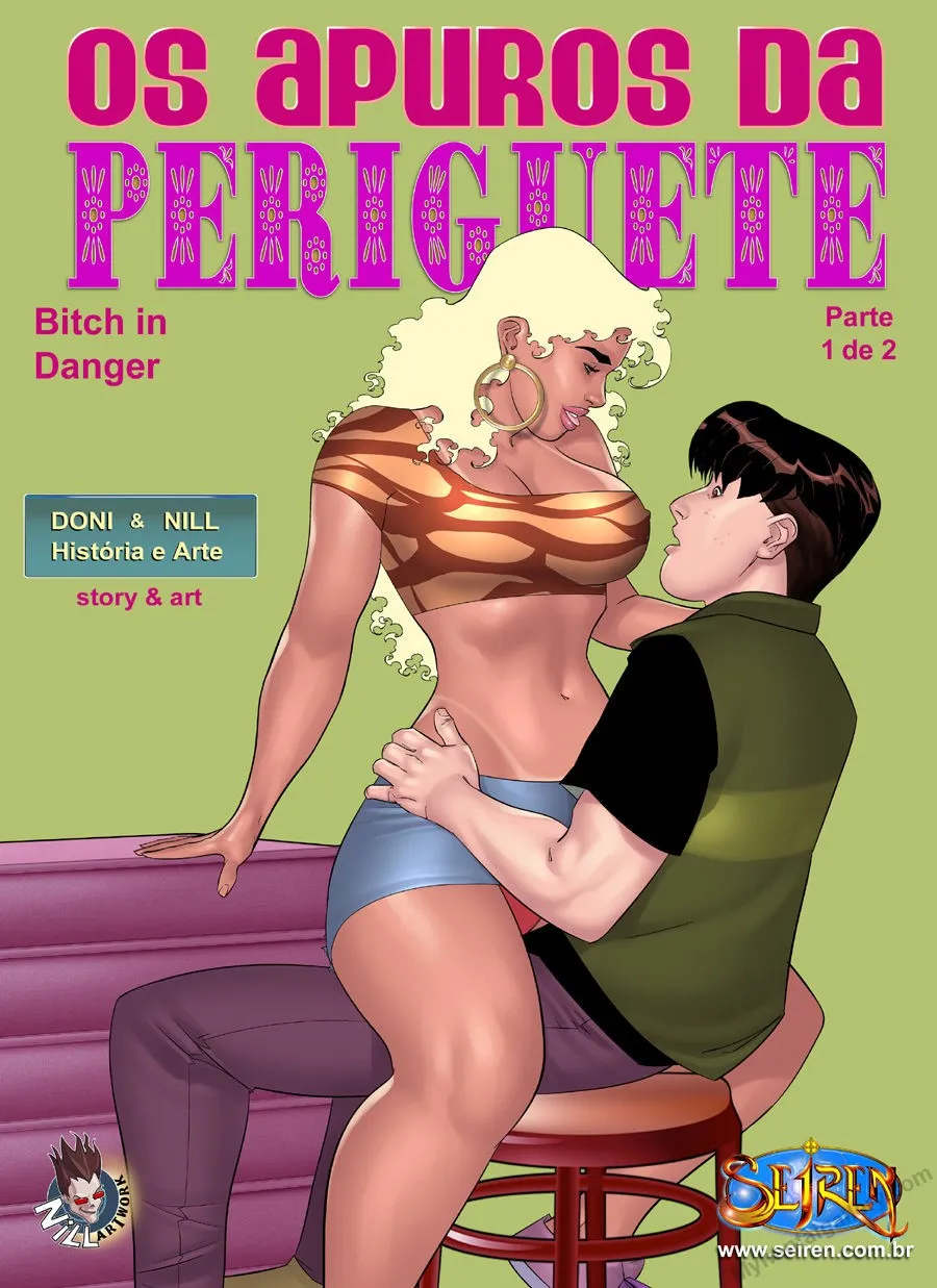 Bitch In Danger 1 - Part 1 porno comics Cover
