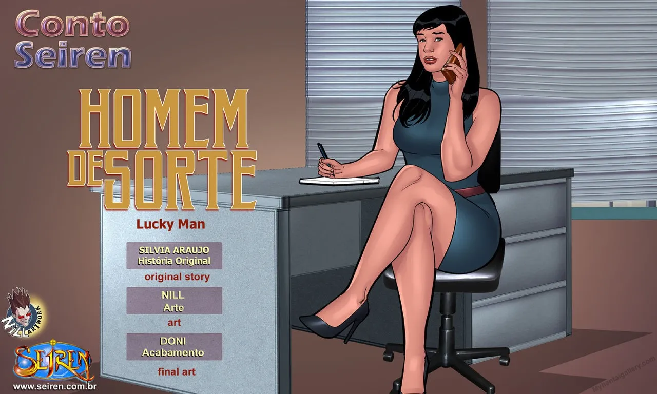 Lucky Man porno comics Cover