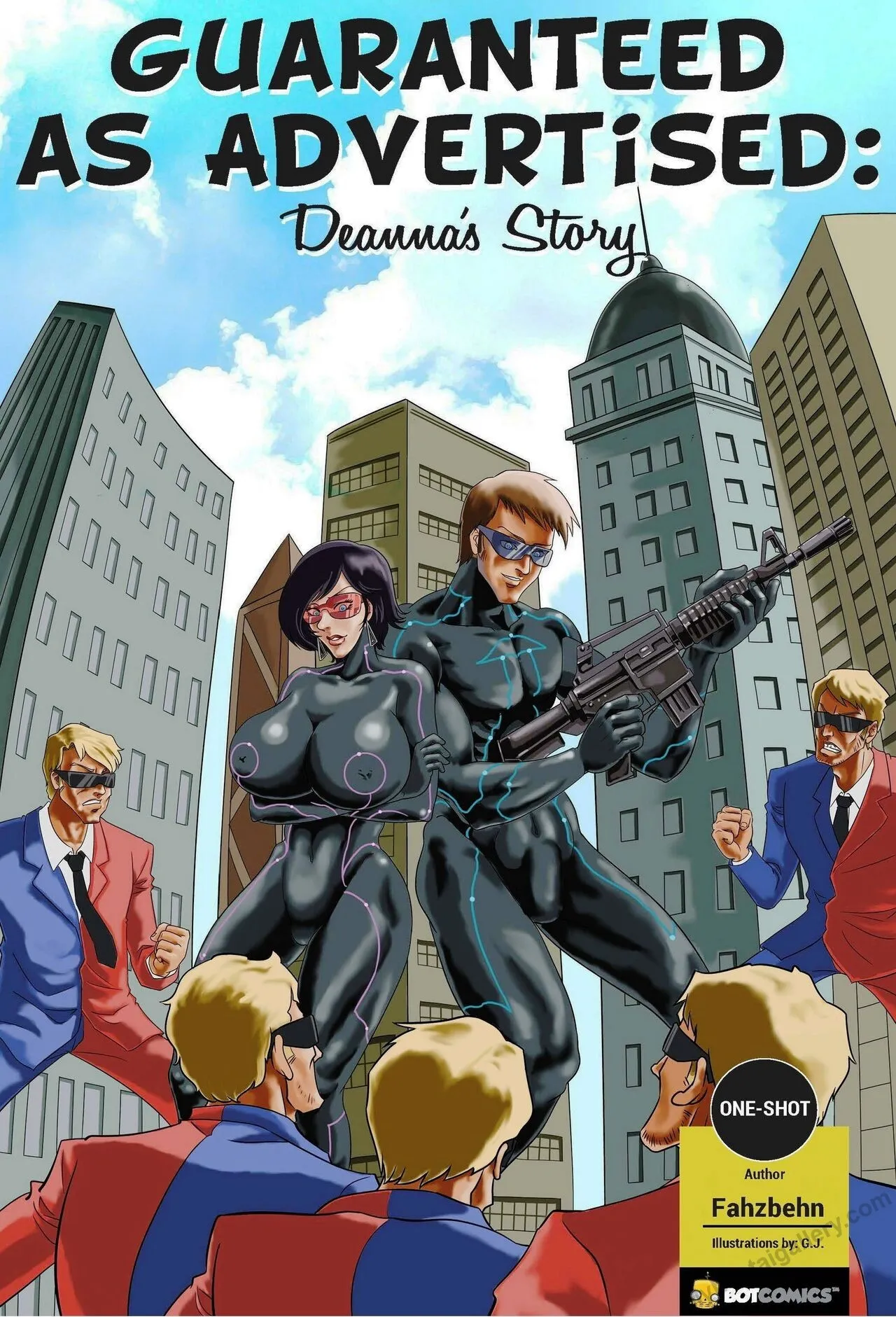 Guaranteed As Advertised - Deanna's Tale porno comics Cover