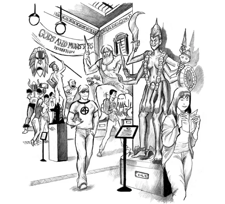 Kali Fornication porno comics Cover
