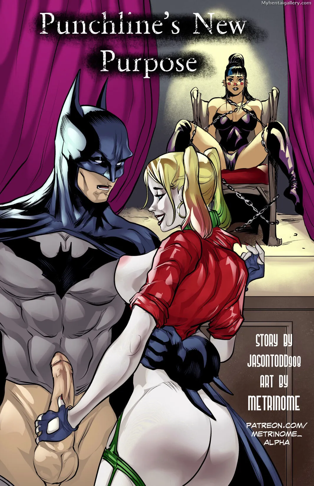 Punchline's New Purpose porno comics Cover