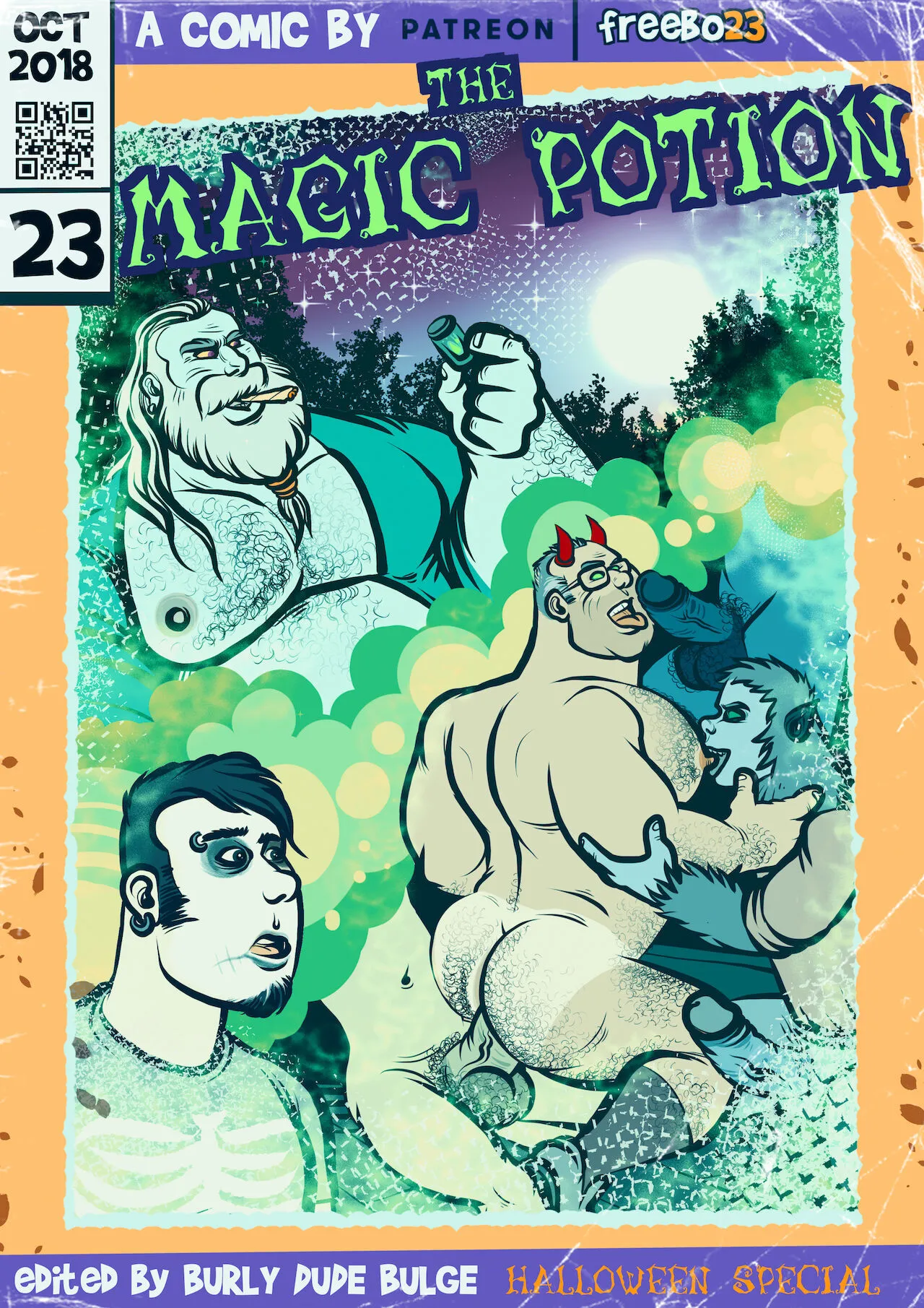 The Magic Potion porno comics