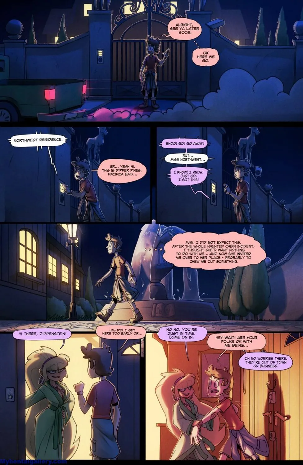 Hot Tub Hjinx porno comics