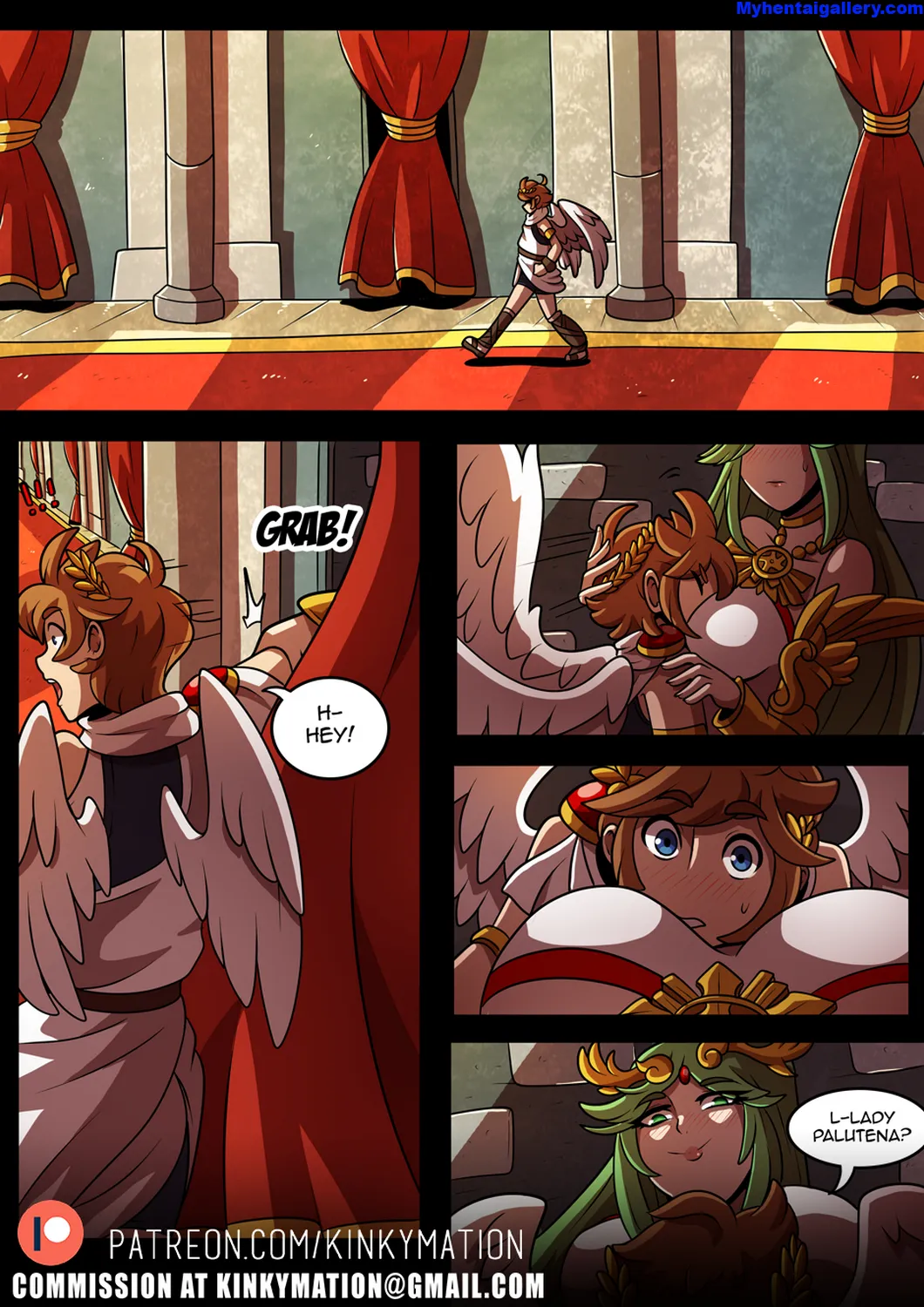 Palutena And Pit 2 porno comics