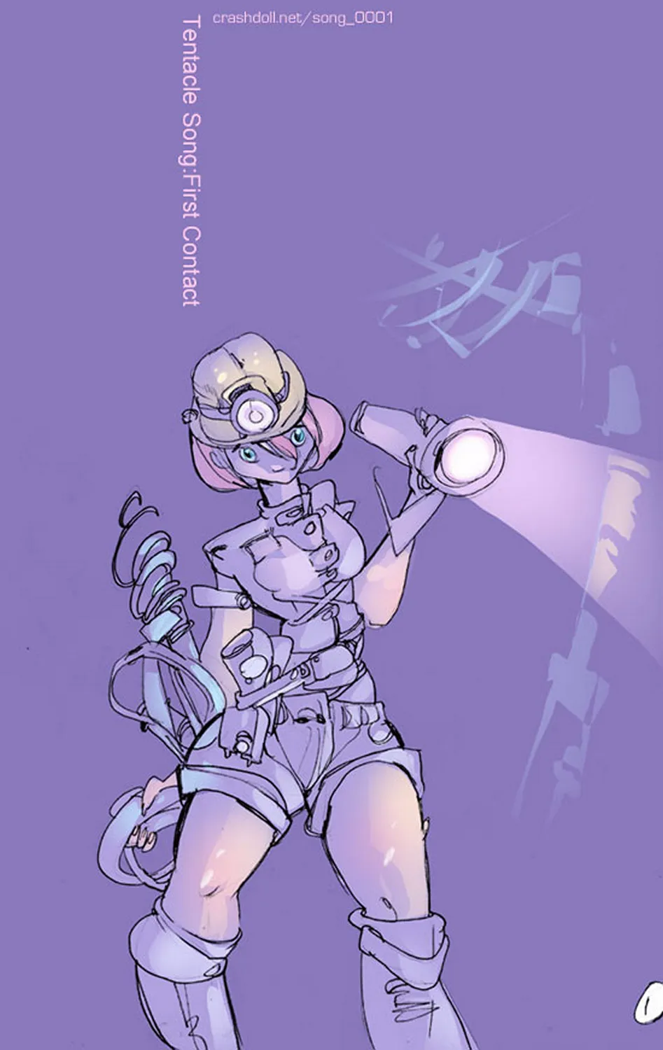 Crashdolls - Tentacle Song - First Contact porno comics