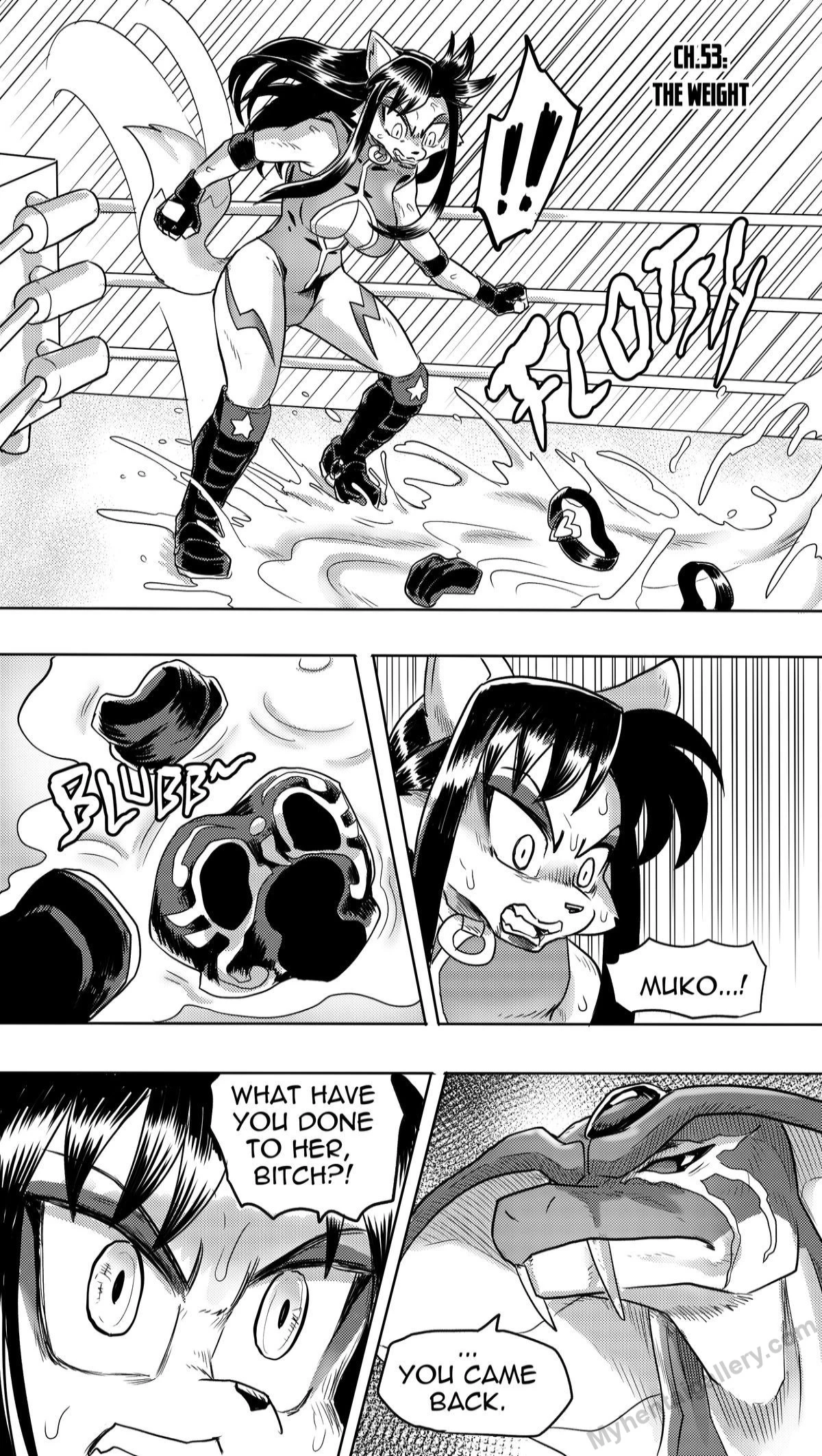Furry Fight Chronicles 53 - The Weight porno comics
