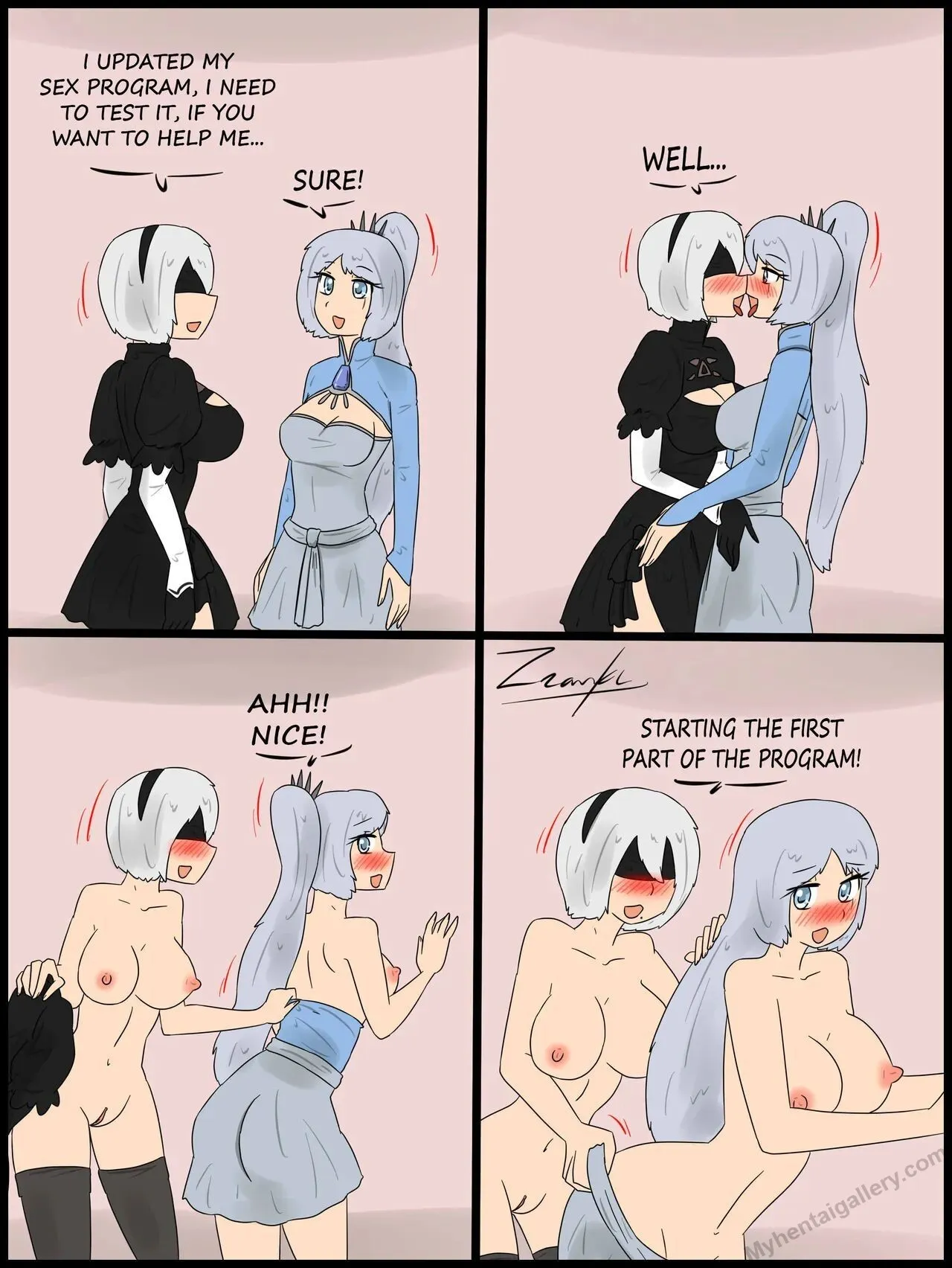 Sexy Programing porno comics Cover