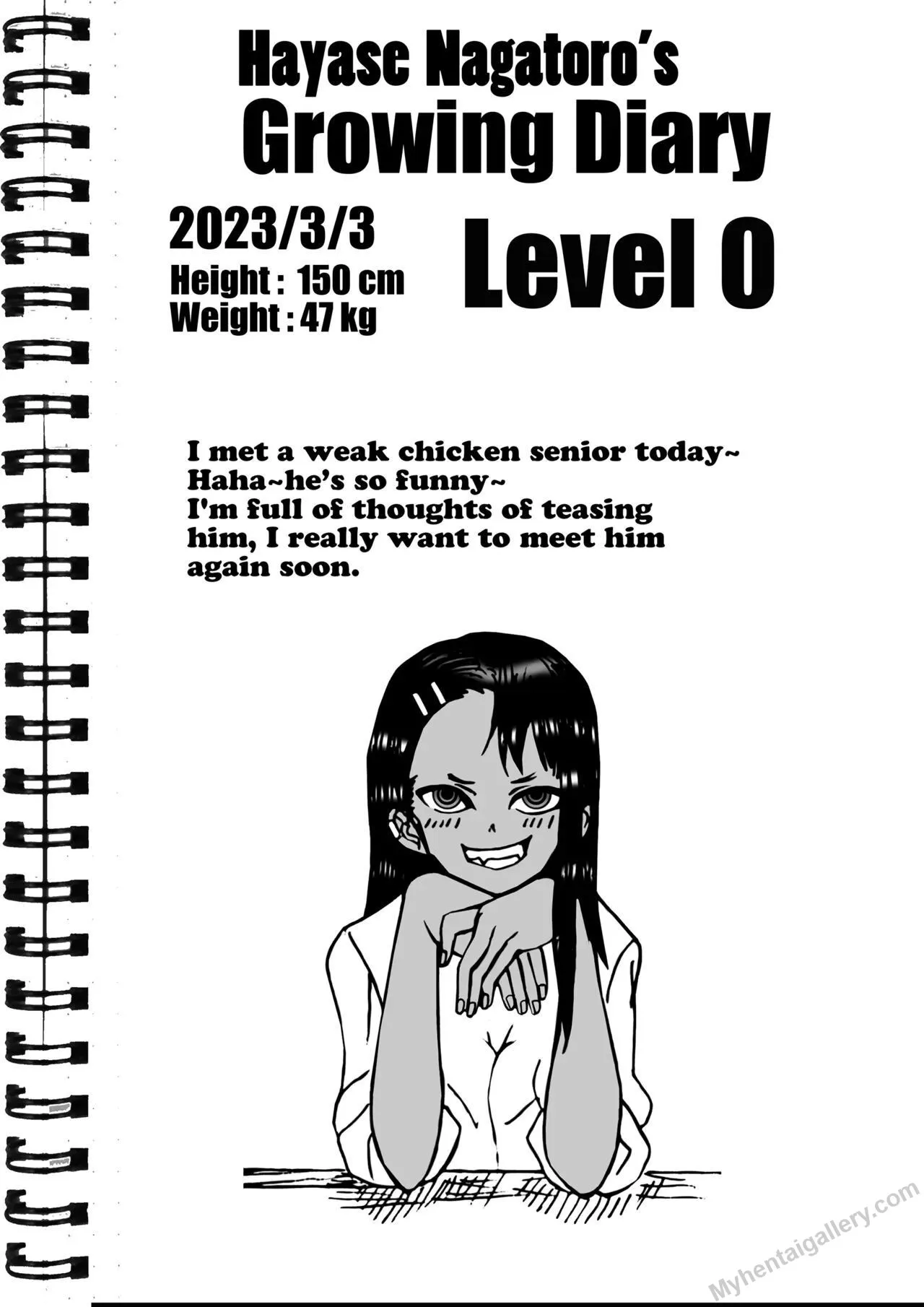 Hayase Nagatoro's Growth Diary (Futa Edition) porno comics Cover