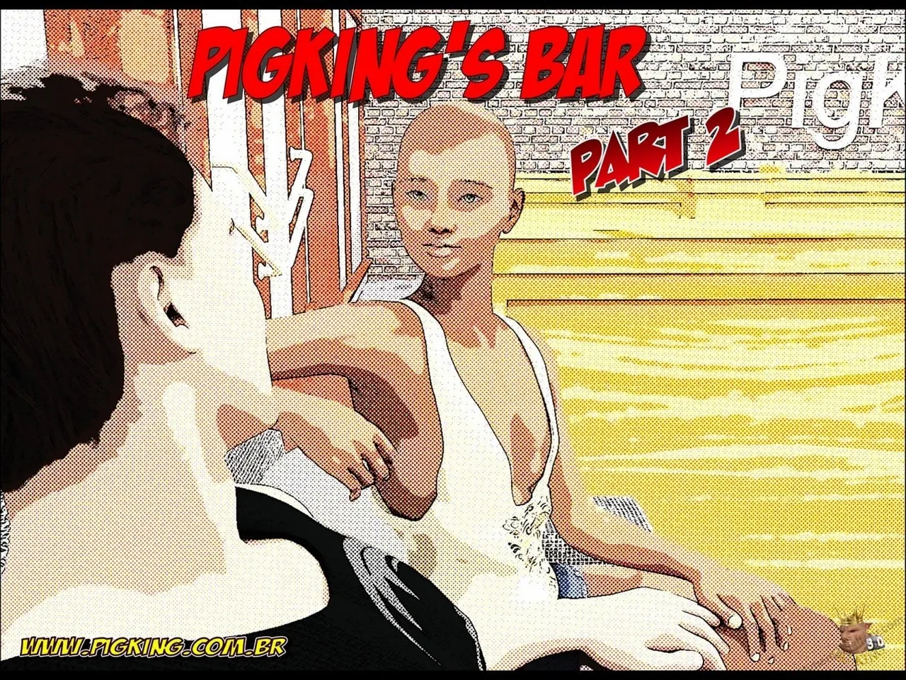 Pigking's Bar 2 porno comics Cover
