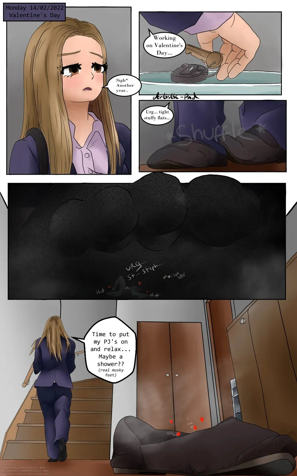 Artistic-Pad's Valentine's Day 2022 porno comics