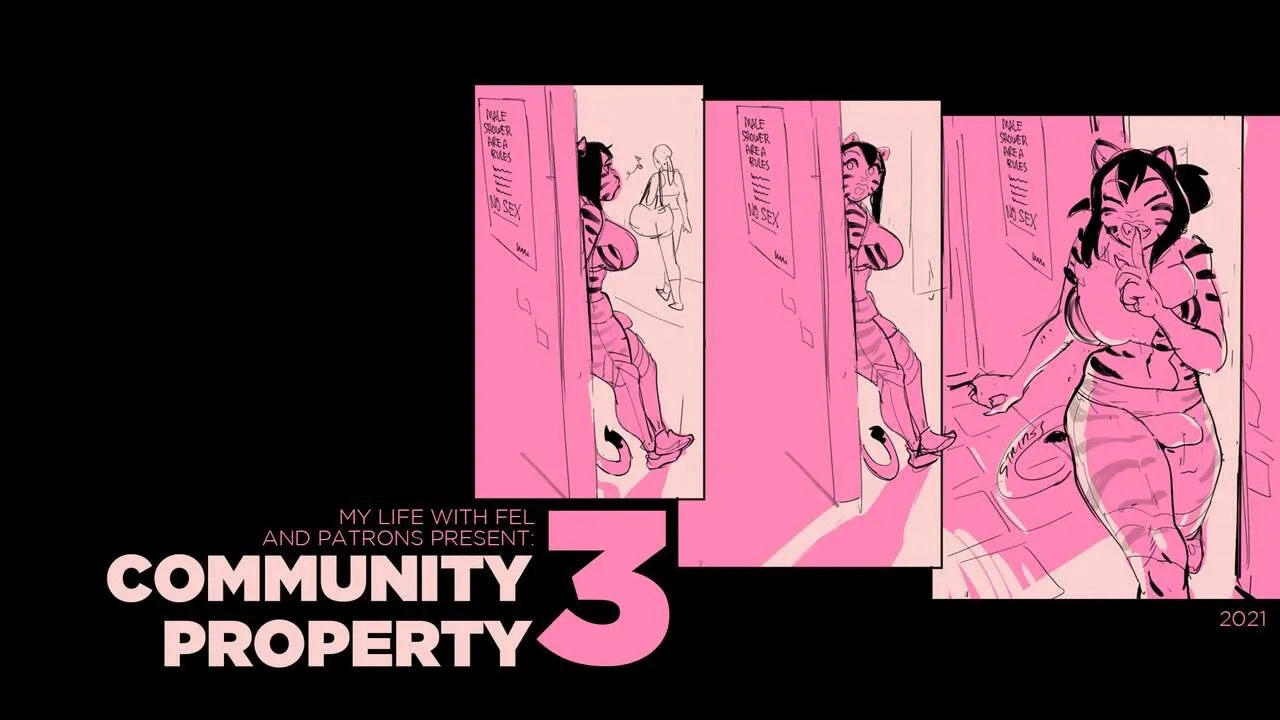 Community Property 3 porno comics Cover