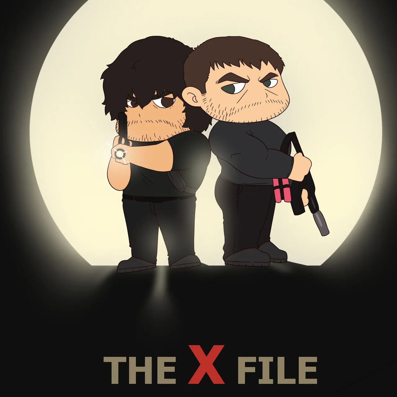 The X File - Chris x Carlos porno comics Cover