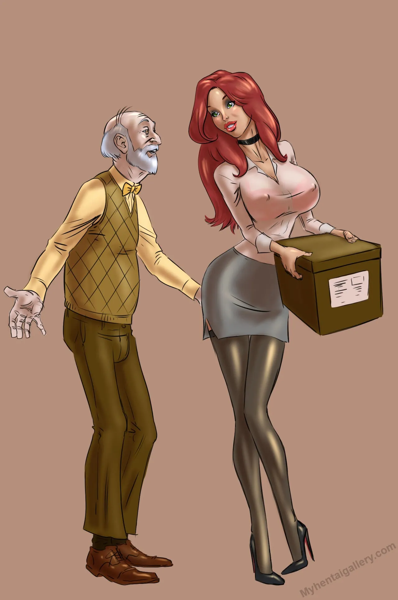 Claire's Career - The Teaching Assistant porno comics