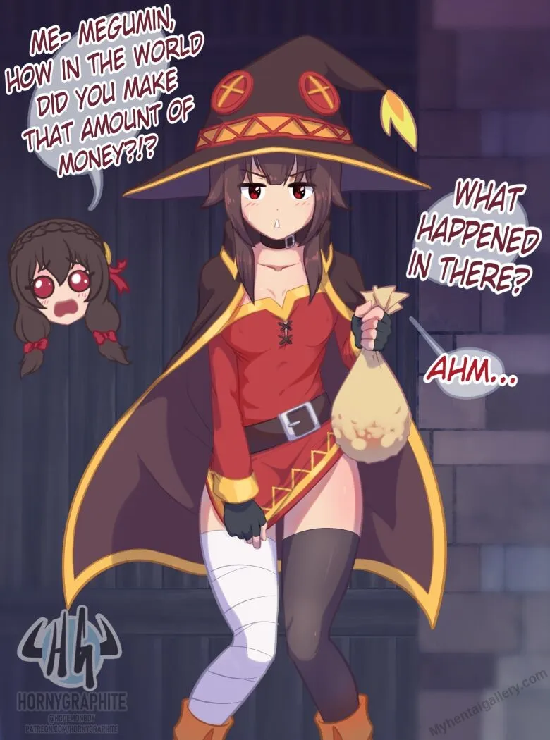 Megumin x Cecily porno comics