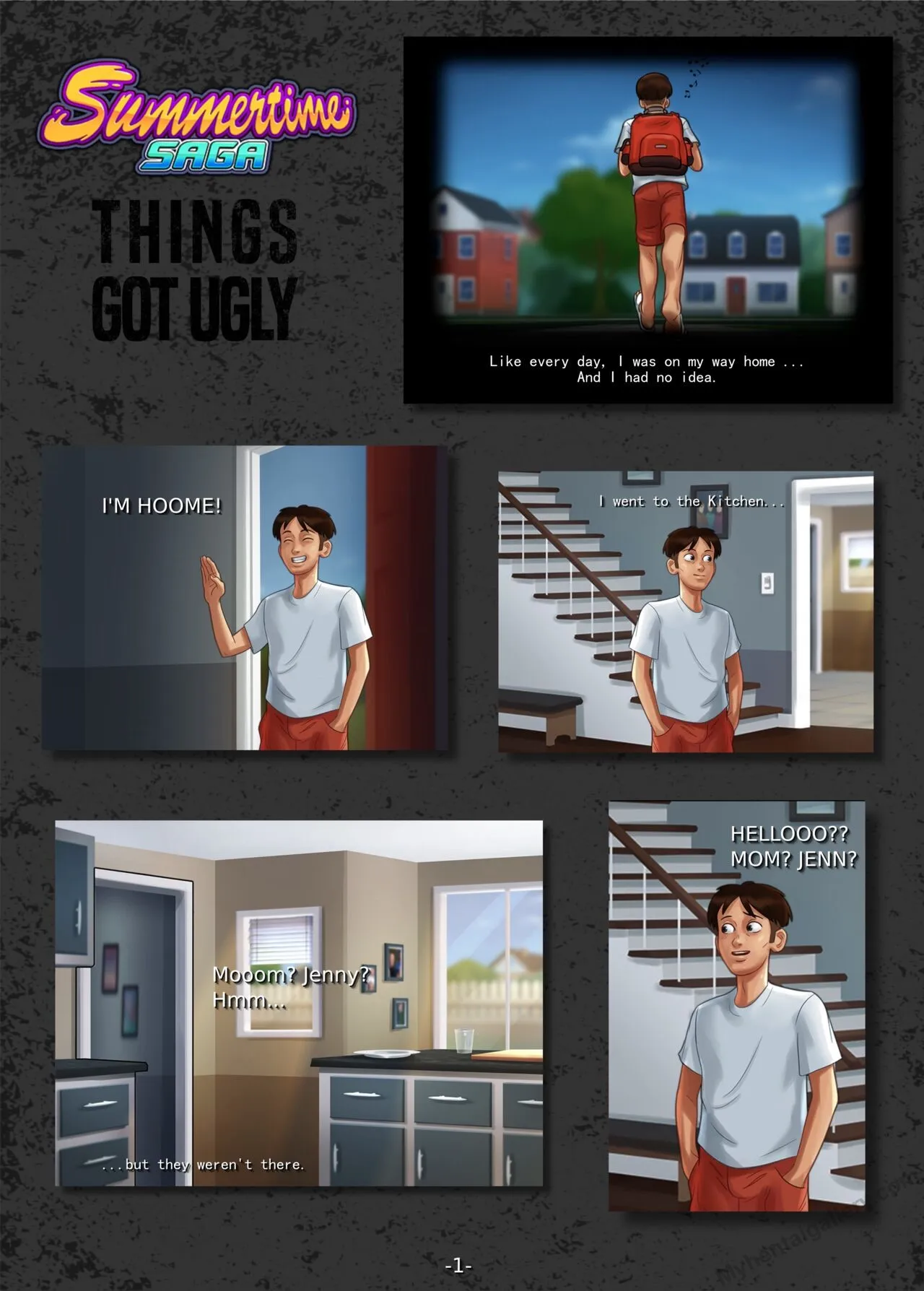 Summertime Saga - Things Got Ugly porno comics