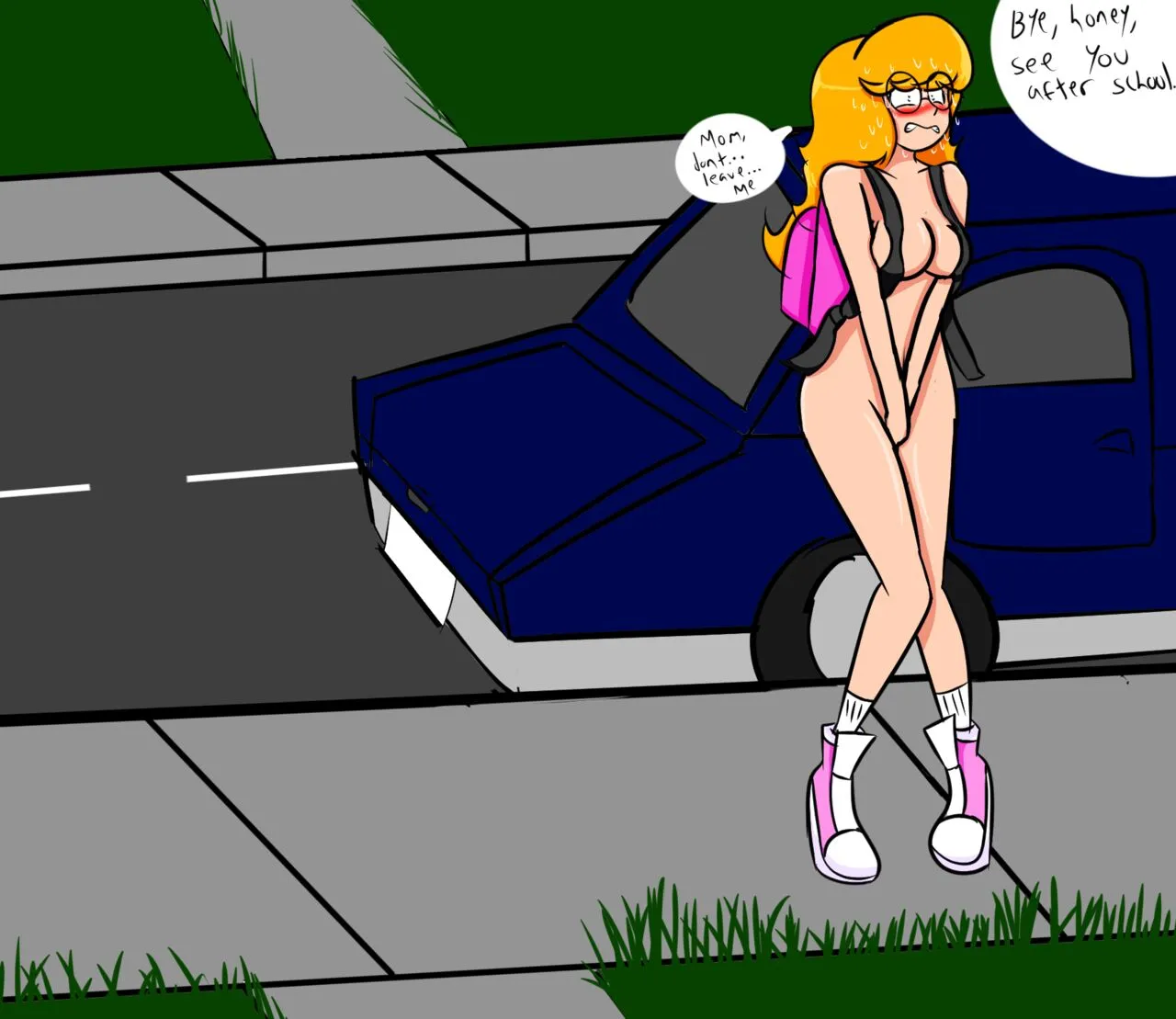 Molly's Naked Punishment porno comics