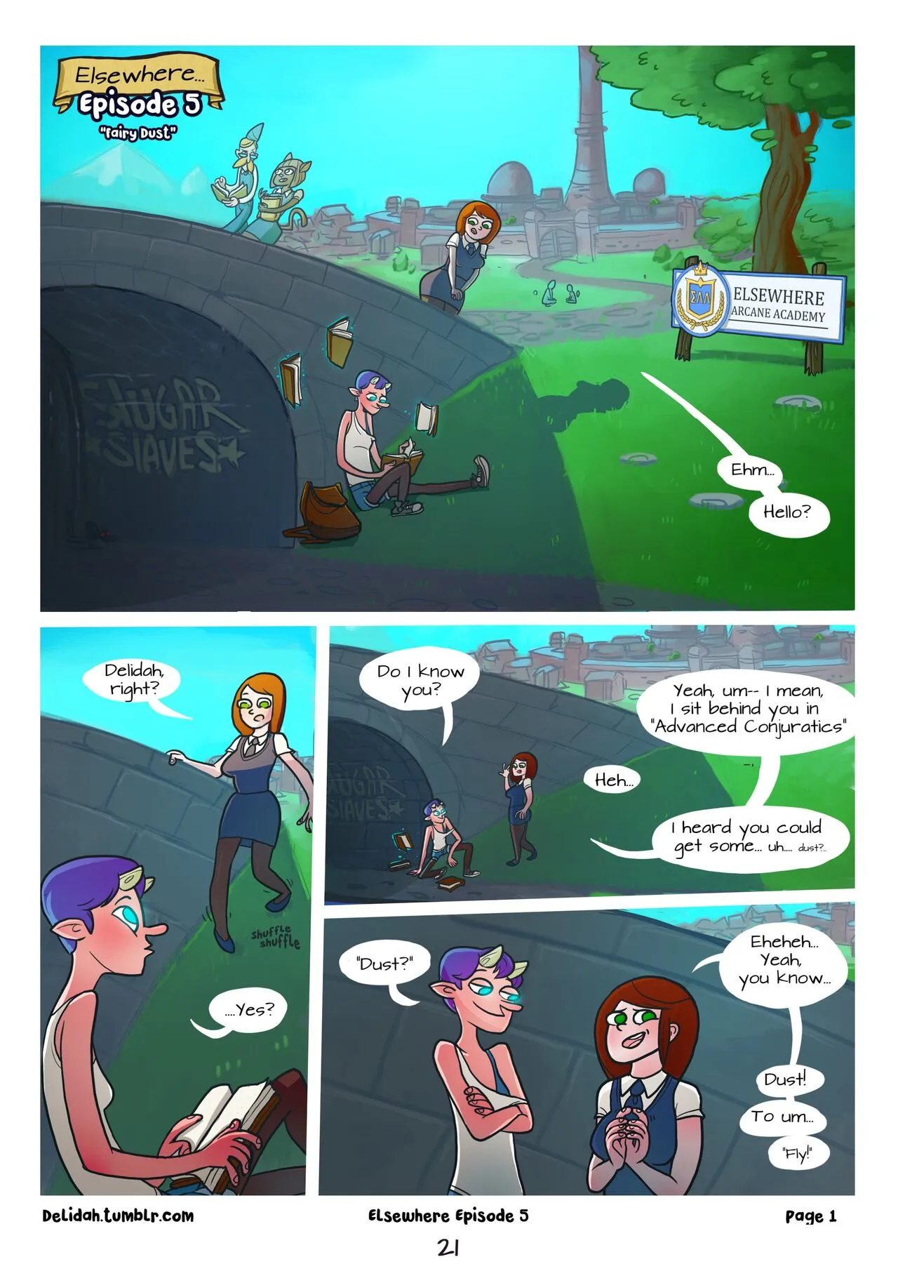 Elsewhere 5 porno comics