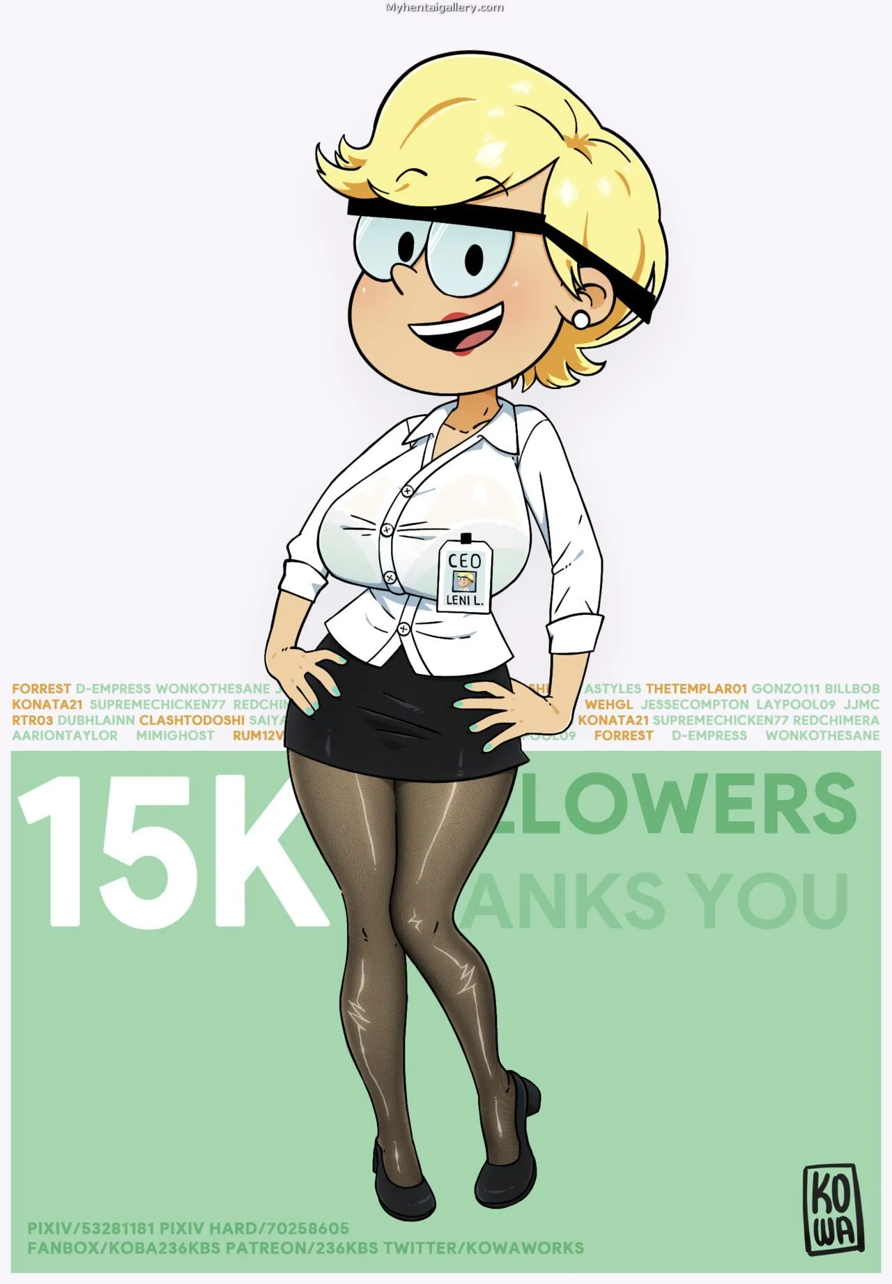Miss Leni Loud porno comics