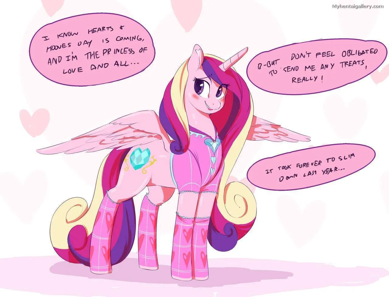 Cadance Hearts & Hooves Drive porno comics Cover