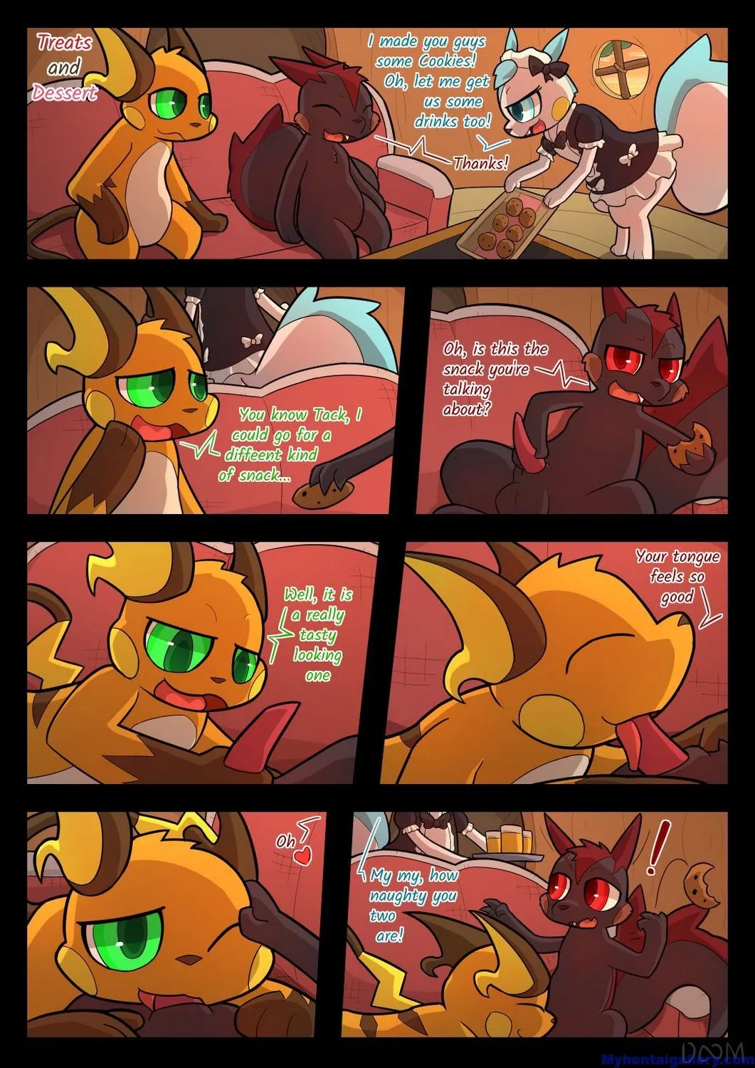 Treats And Dessert porno comics