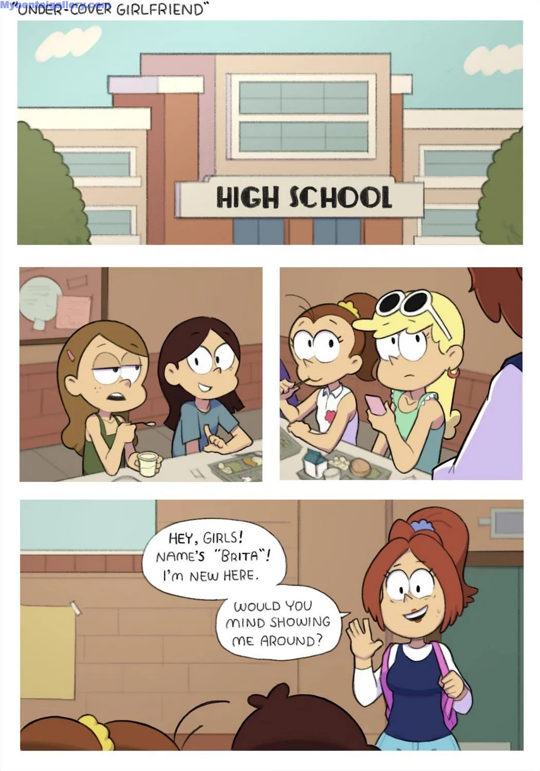 Undercover Girlfriend porno comics