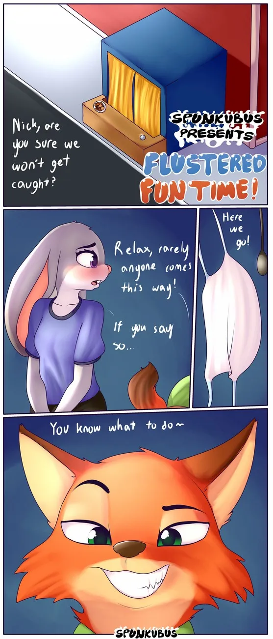 Flustered Fun Time! porno comics