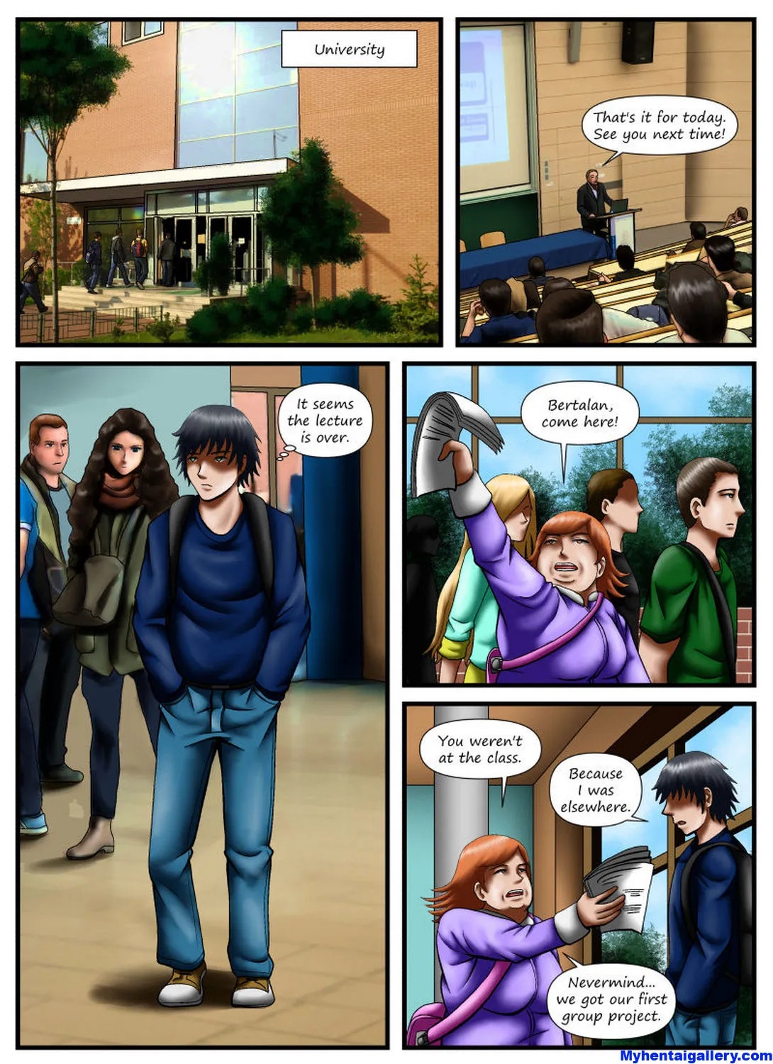 Dormitology porno comics