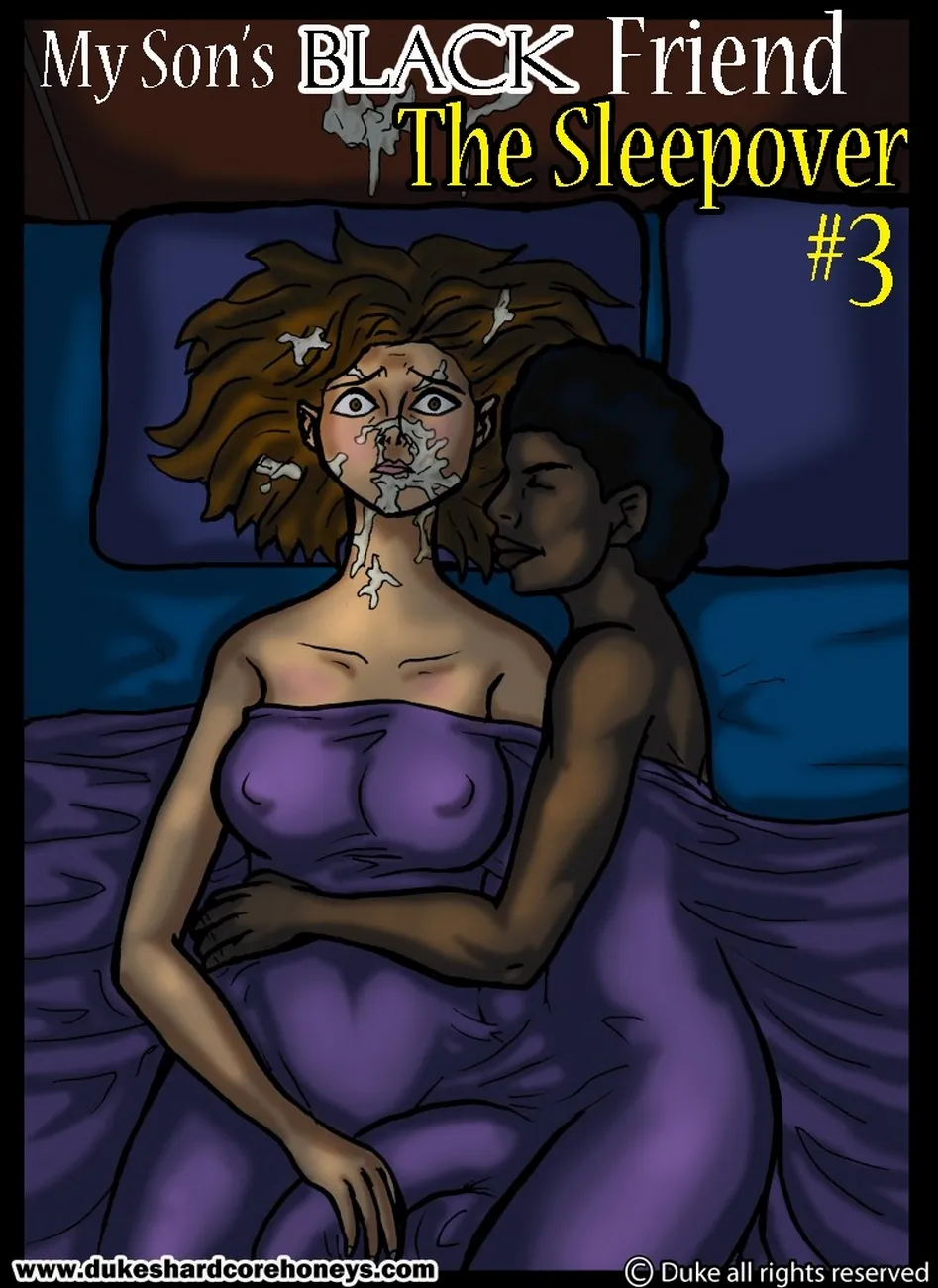 My Son's Black Friend - The Sleepover 3 porno comics Cover