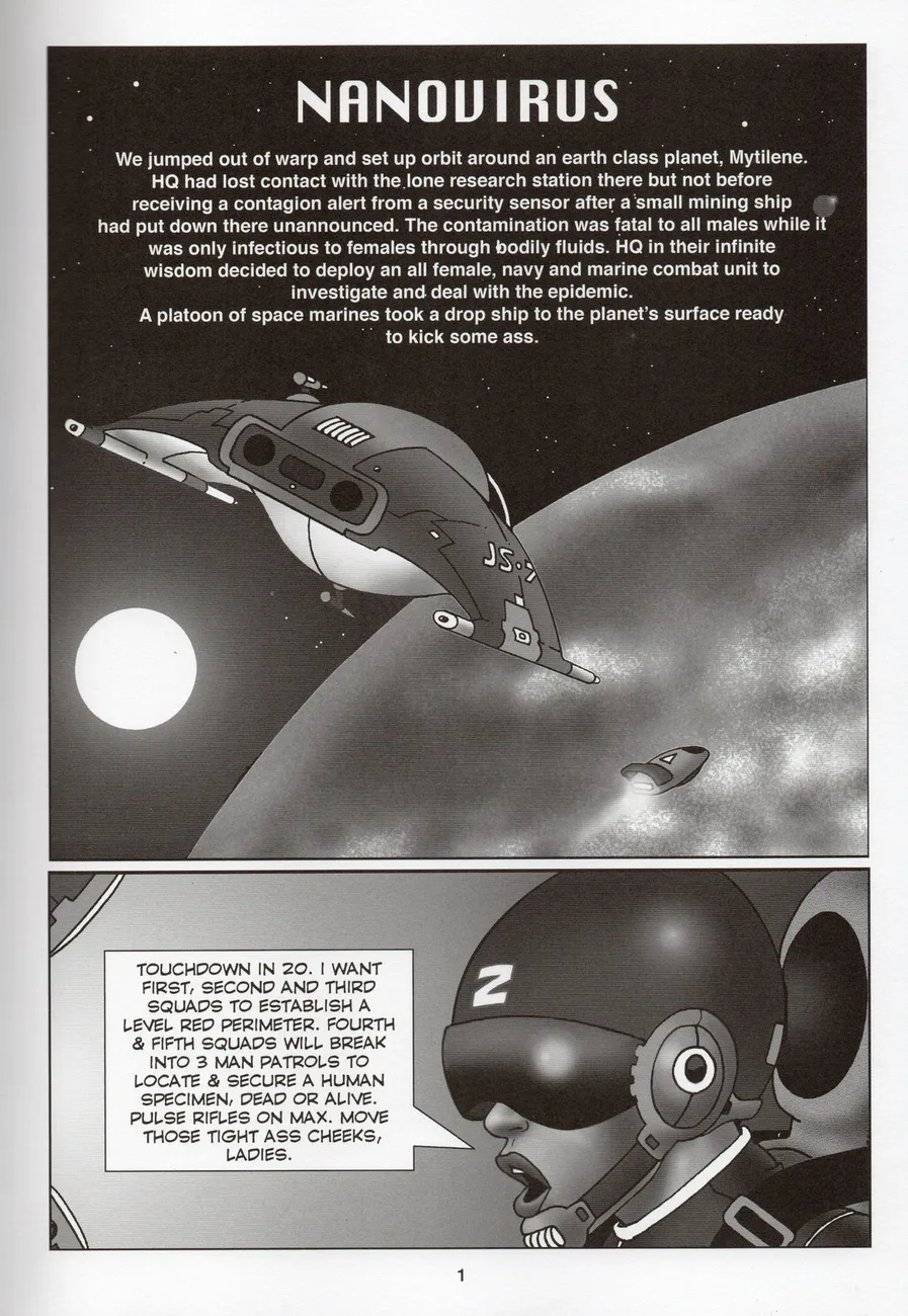Nanovirus porno comics Cover