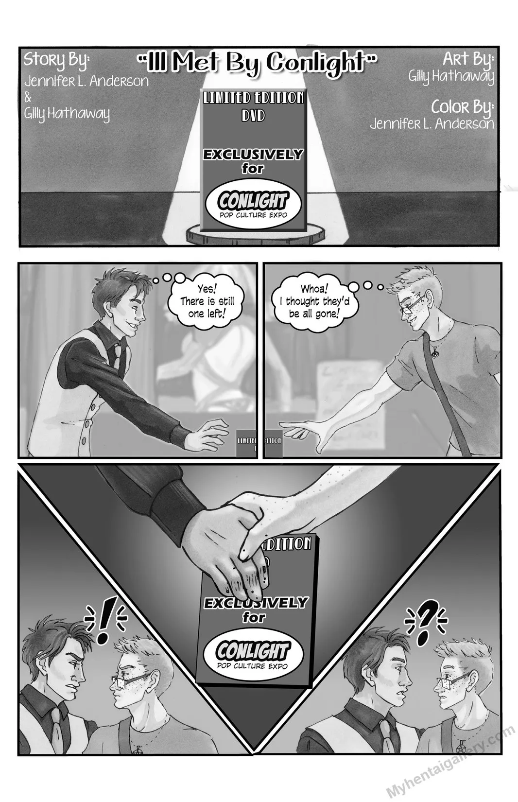 Ill Met By Conlight porno comics Cover
