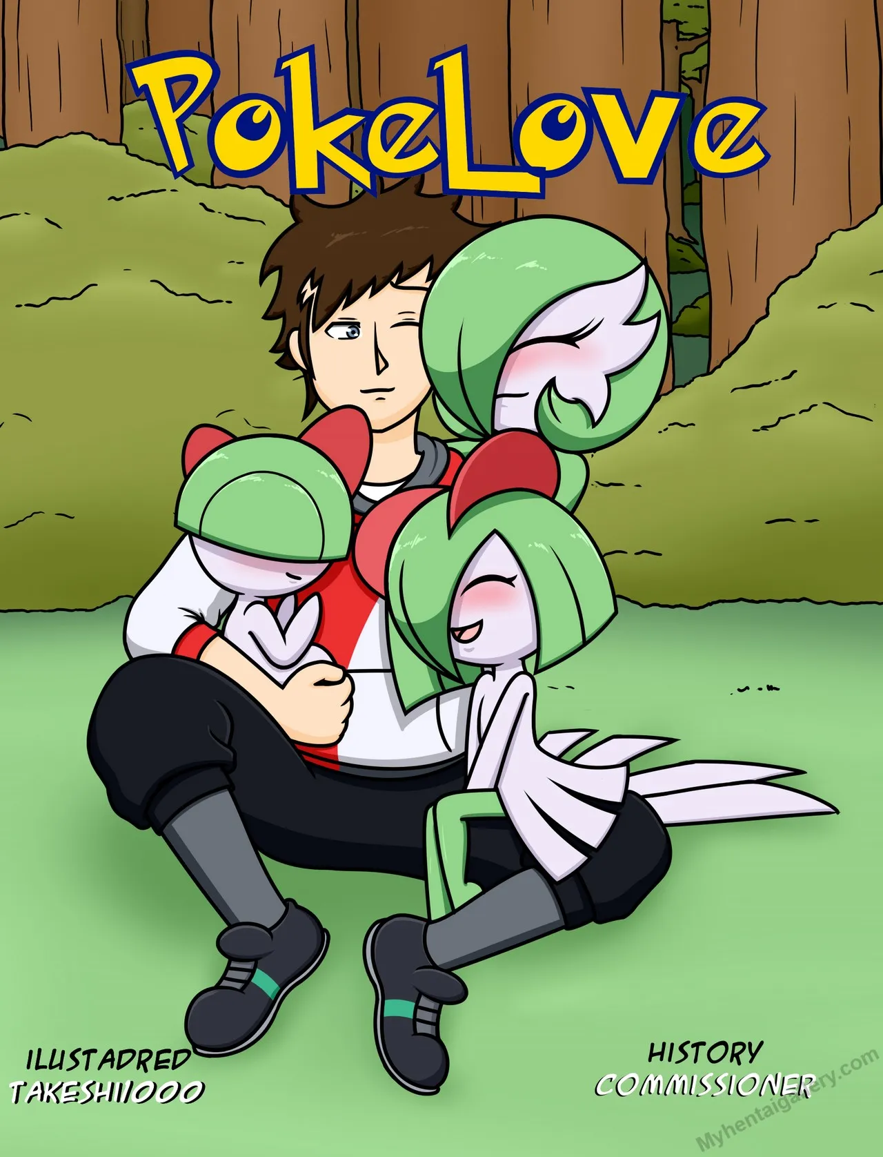 Pokelove porno comics Cover