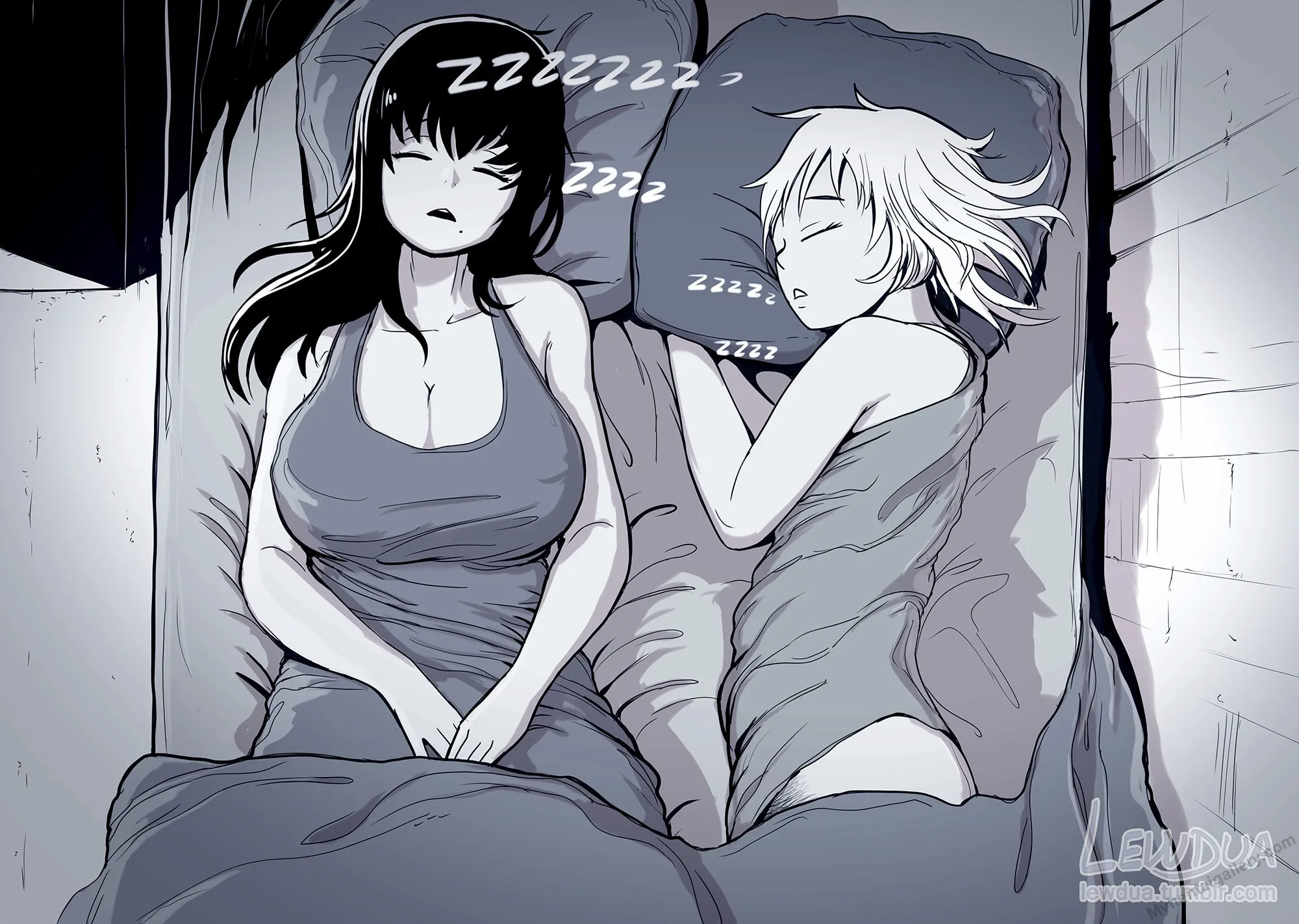 Lewdies 3 - Good Morning, Babe (Hairy Version) porno comics