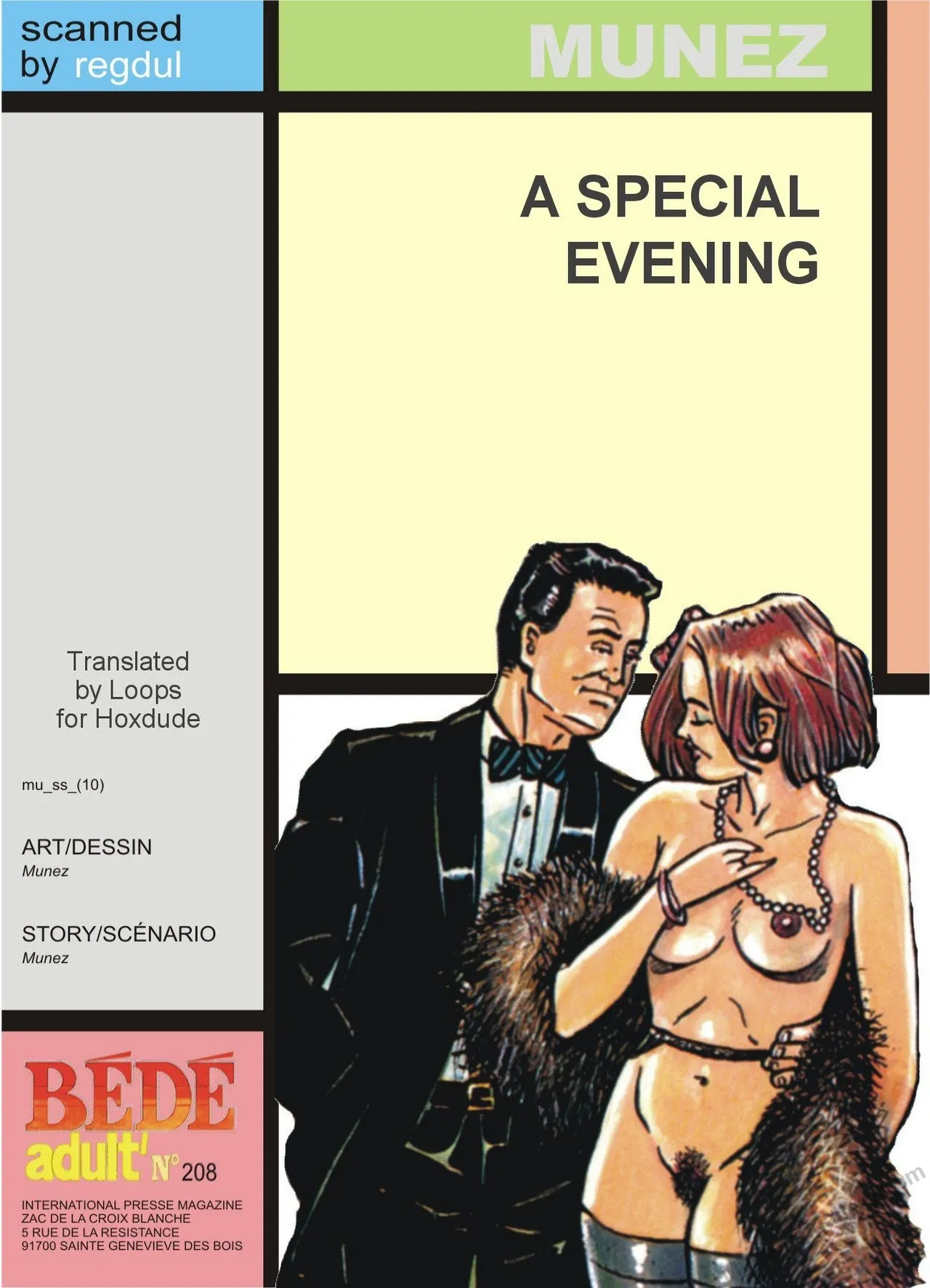 A Special Evening porno comics Cover