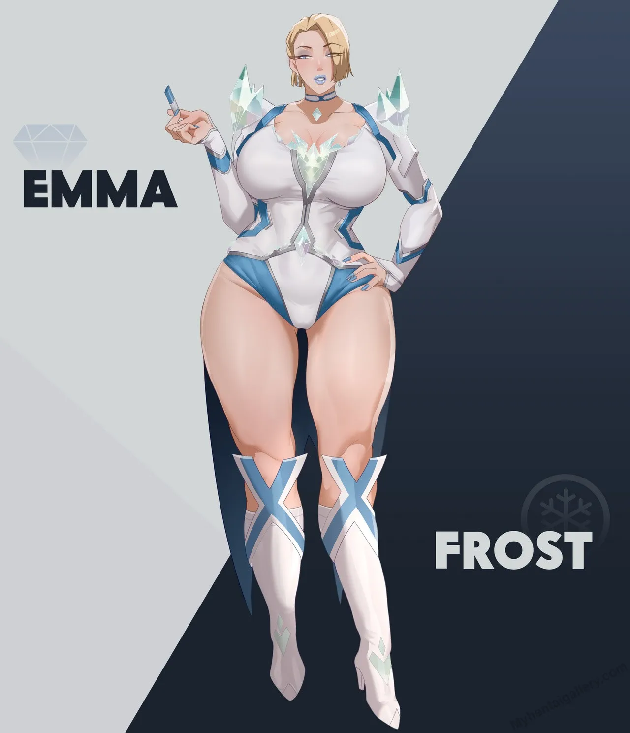 White Queen porno comics Cover