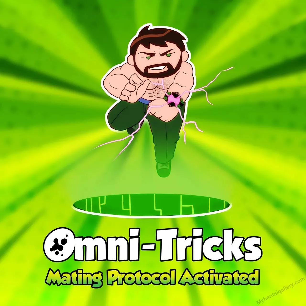 Omni-Tricks porno comics Cover