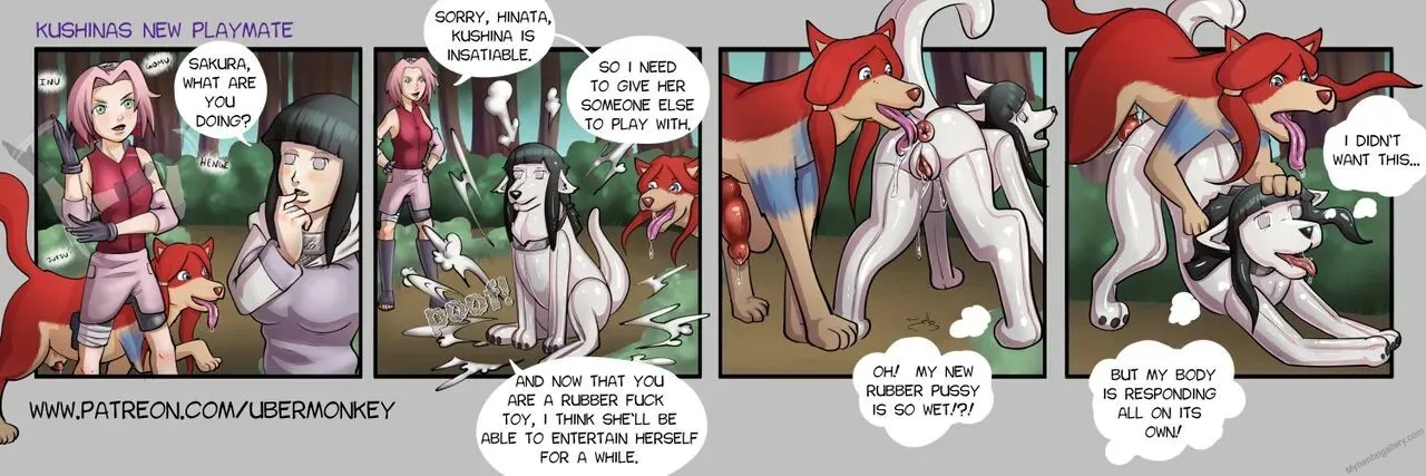 Kushinas New Playmate porno comics Cover
