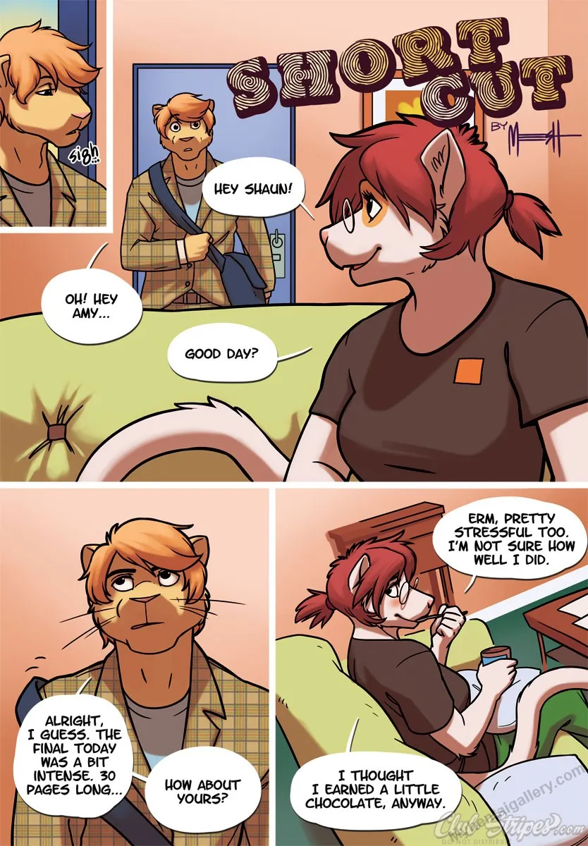 Short Cut porno comics Cover